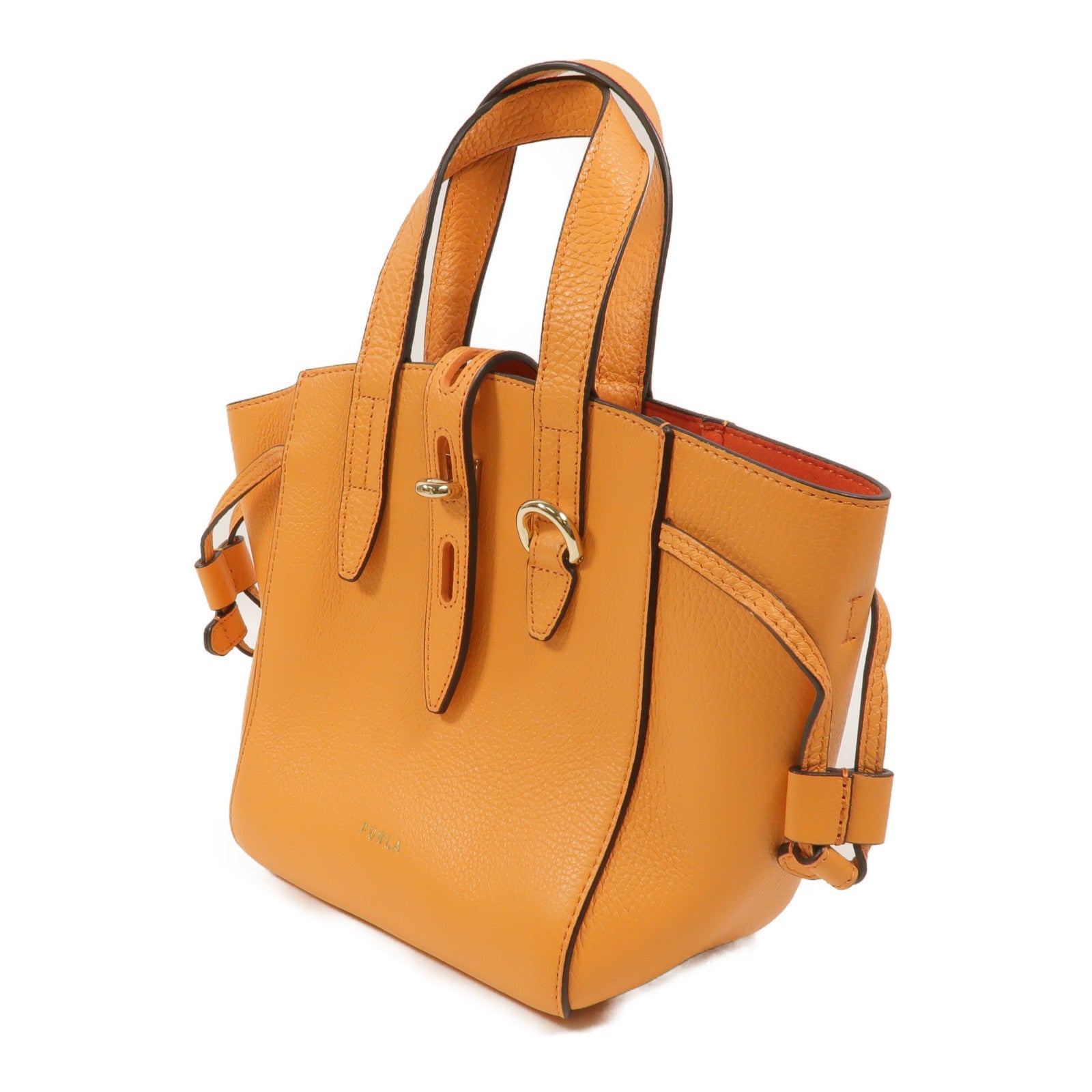 Furla 牛皮皮革2 Way Shoulder手挽肩背兩用袋