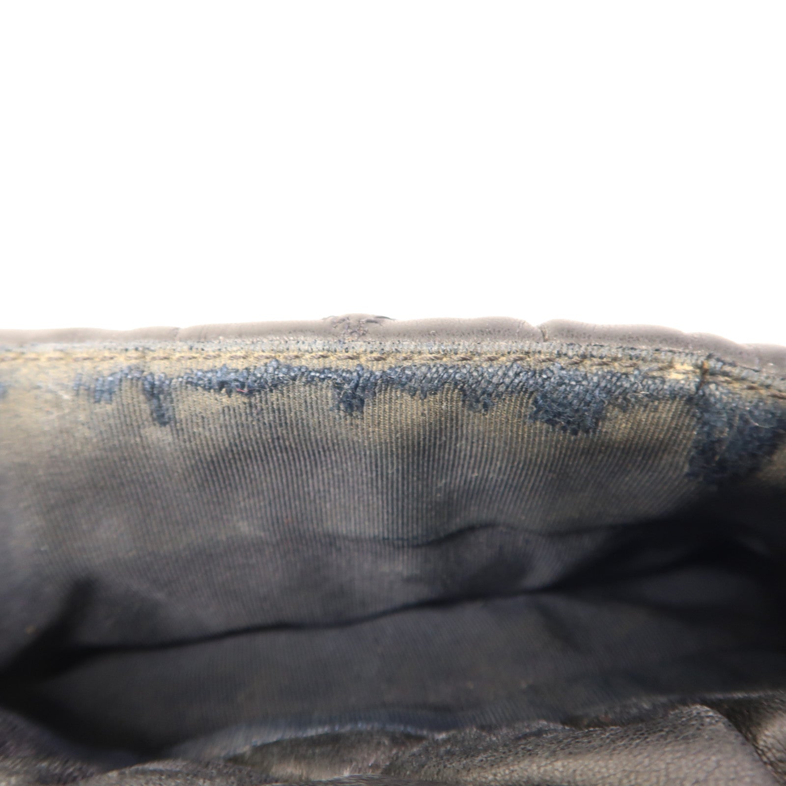 CHANEL 羊皮皮革Chain Shoulder Bag銀扣鏈帶肩背袋