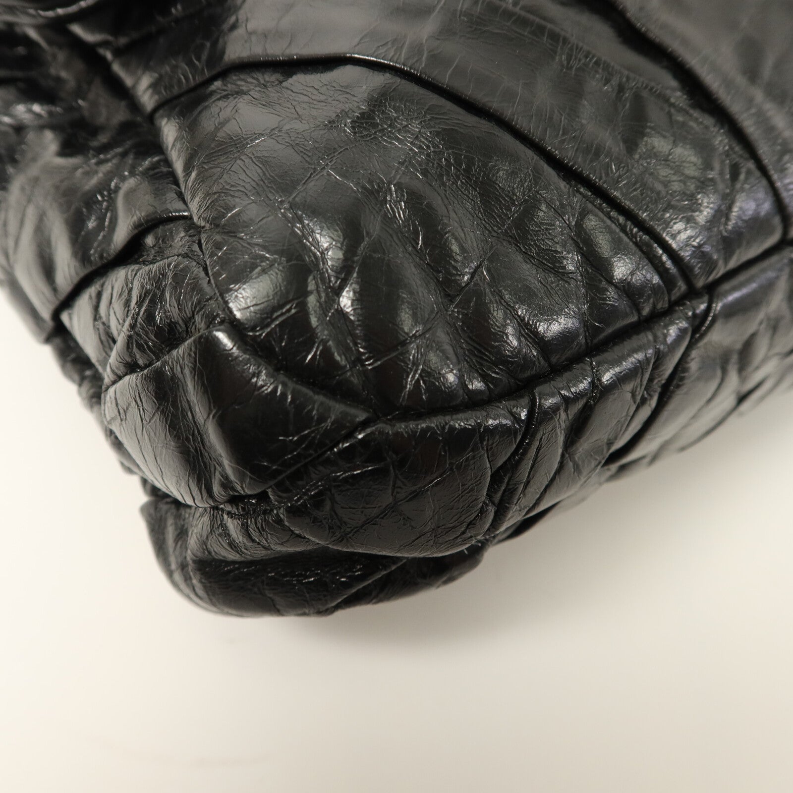 CHANEL 牛皮皮革Twisted Flap Bag鏈帶肩背袋