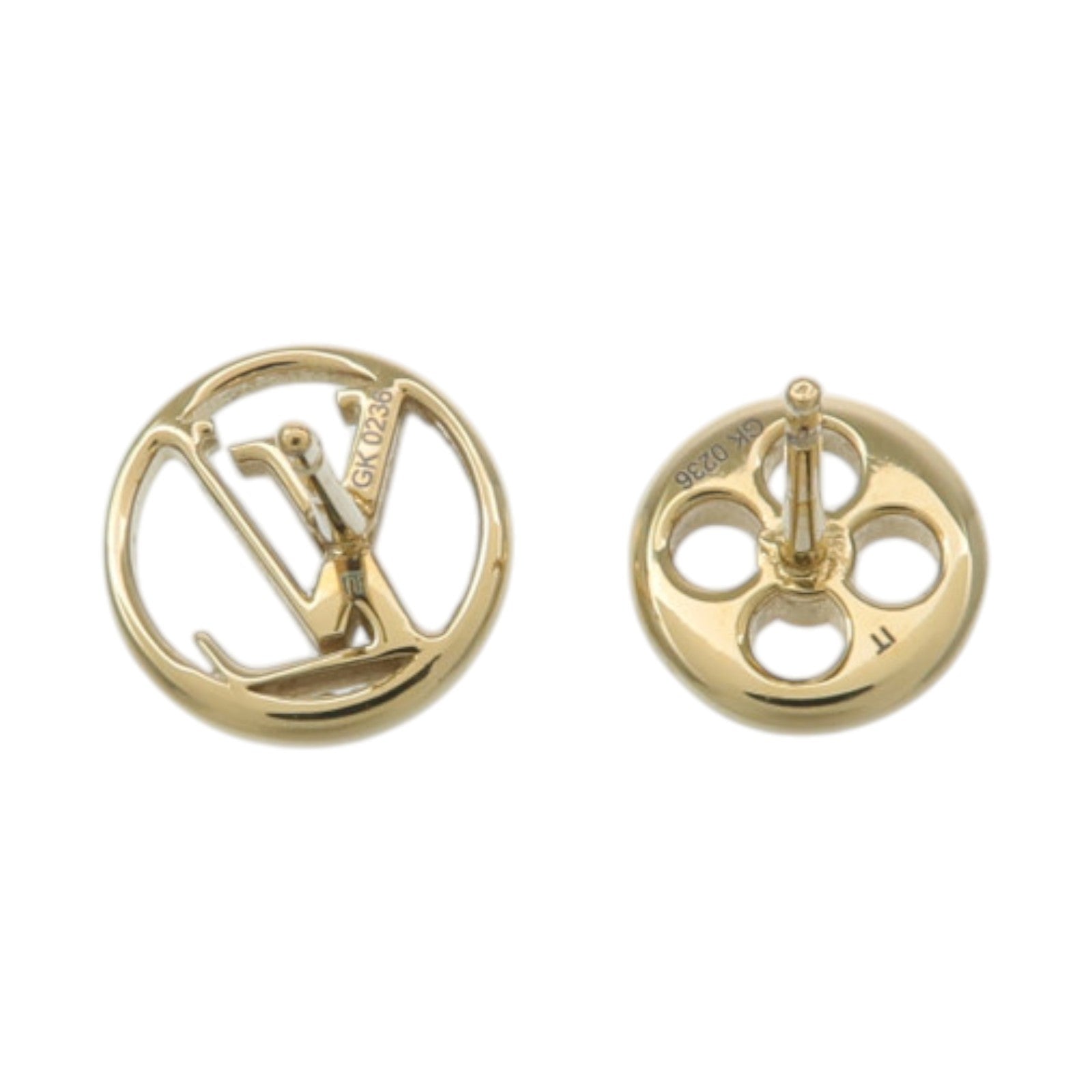 LOUIS VUITTON 金屬Crazy in Lock Earrings耳環