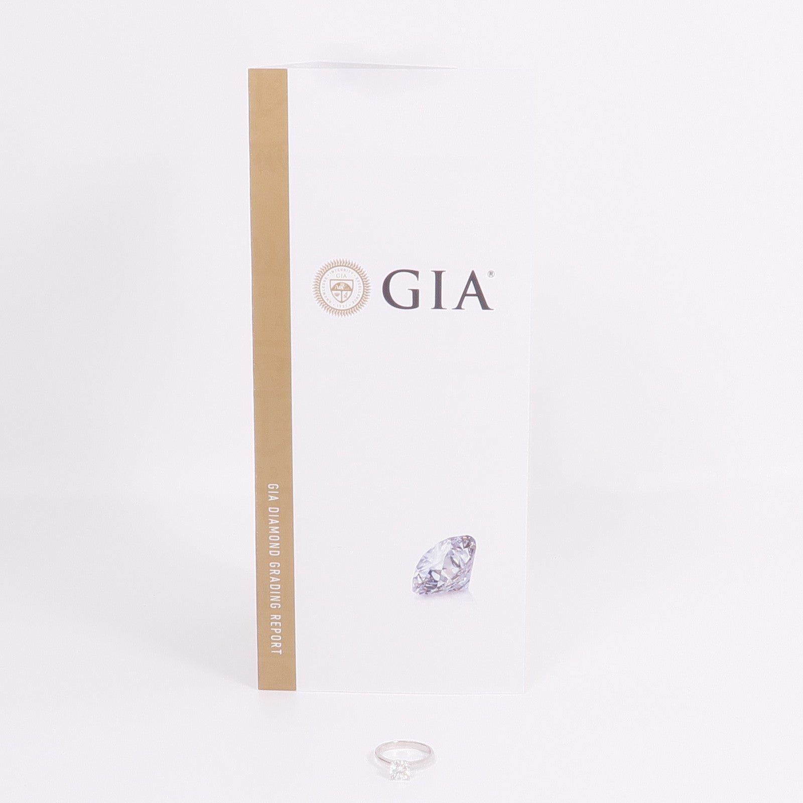 JEWELRY 【激減優惠】18K白金Diamond Ring鑽石戒指US#6