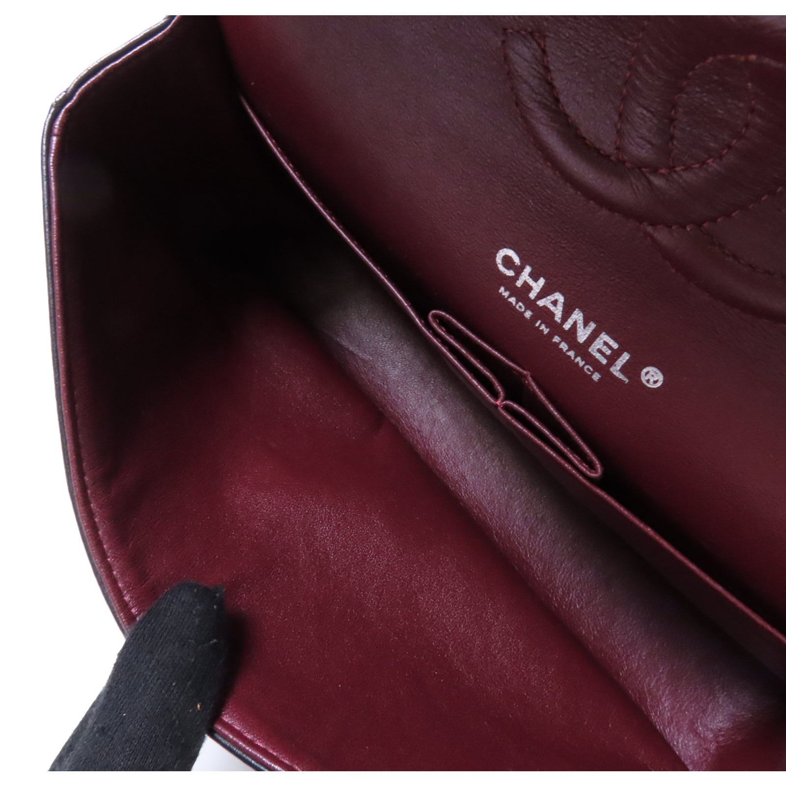 CHANEL 【激減優惠】菱格羊皮皮革Classic Chain Shoulder Bag銀扣鏈帶肩背袋黑色