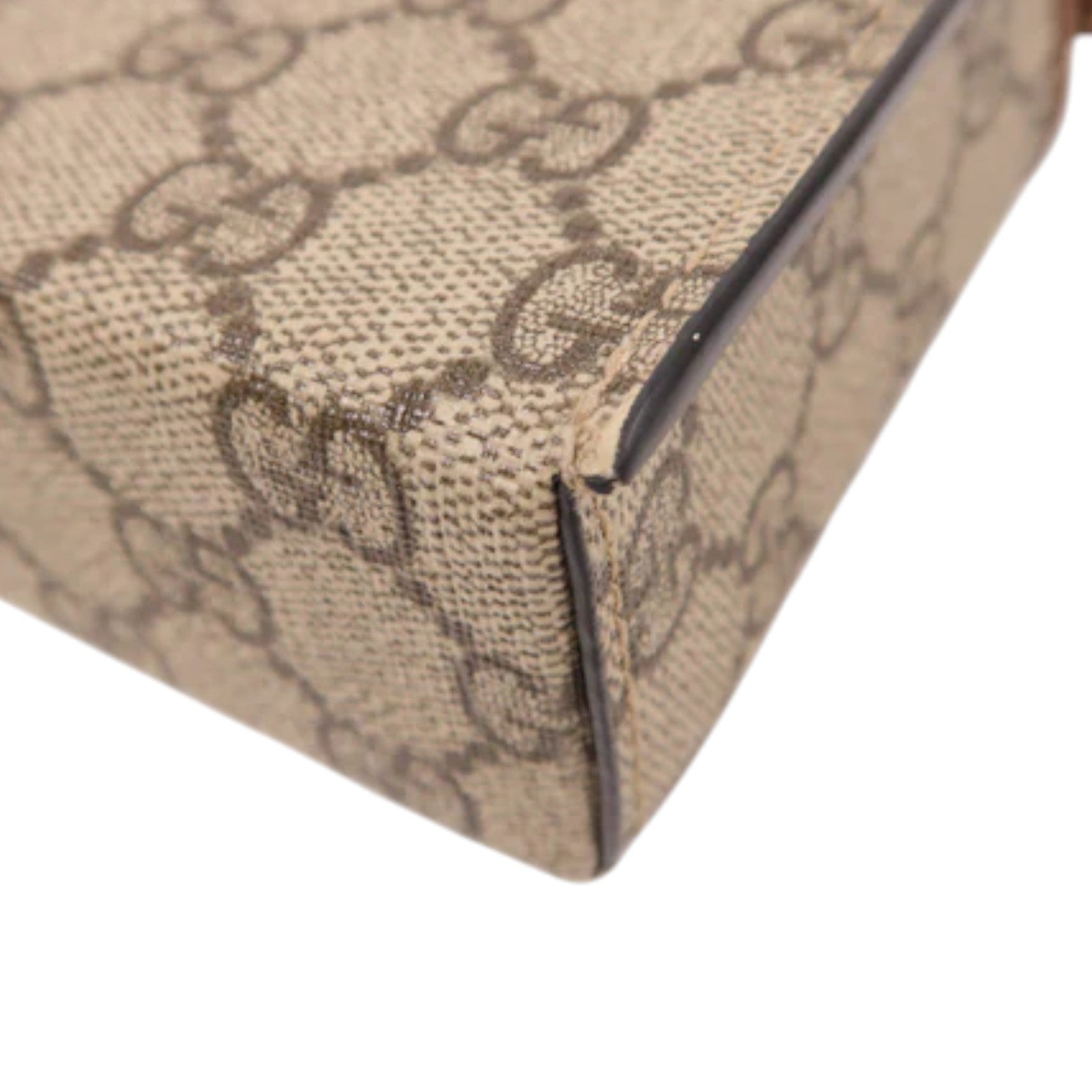 GUCCI 塗層帆布Padlock Mini金扣手挽肩背兩用袋