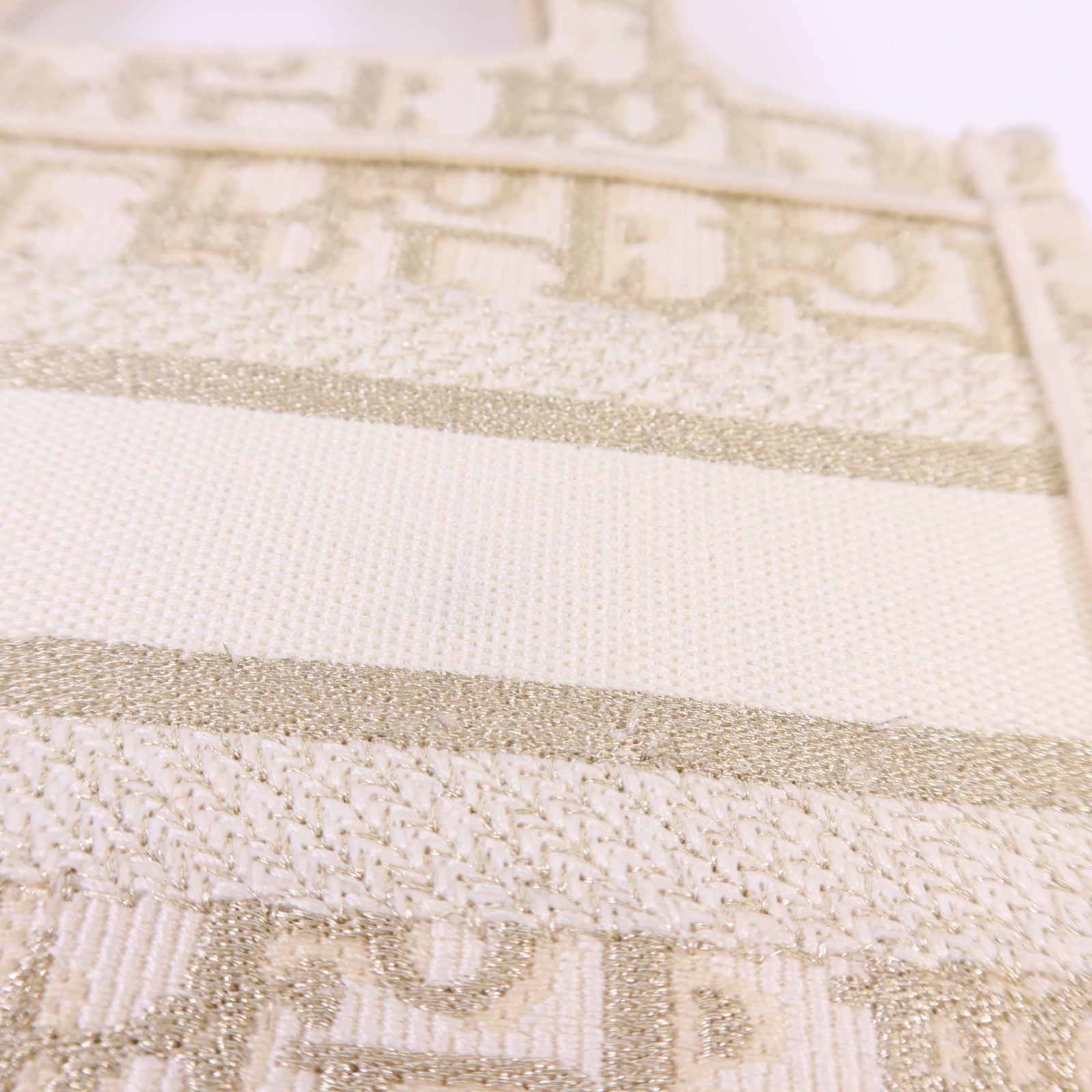 Dior 帆布Nano Book Tote手挽袋