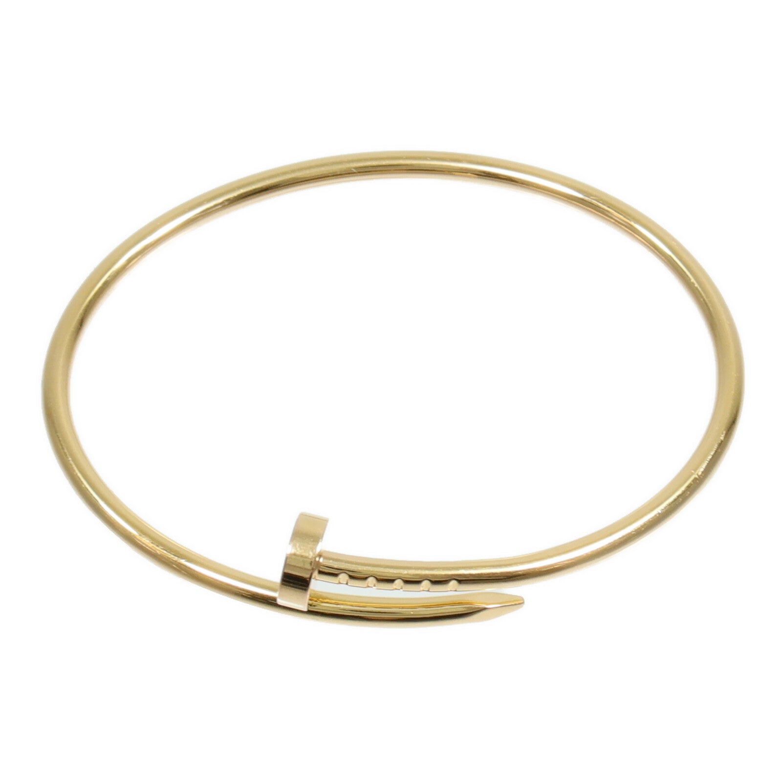 CARTIER 18K黃金Juste Un Clou Bracelet手鐲