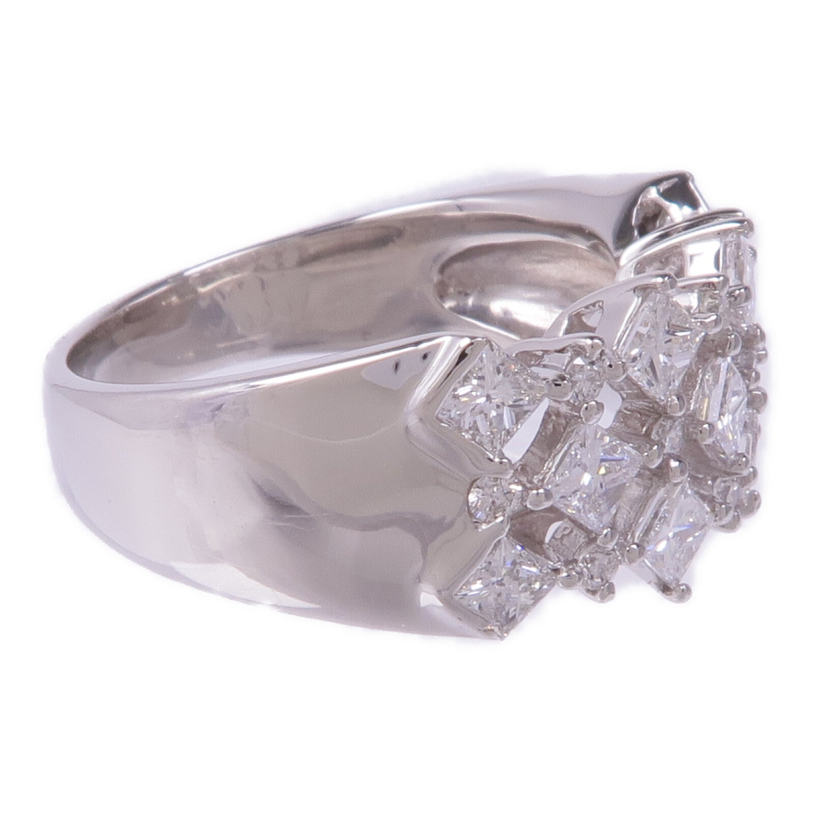 JEWELRY PT900鉑金Diamond Ring鑽石戒指US#6.5