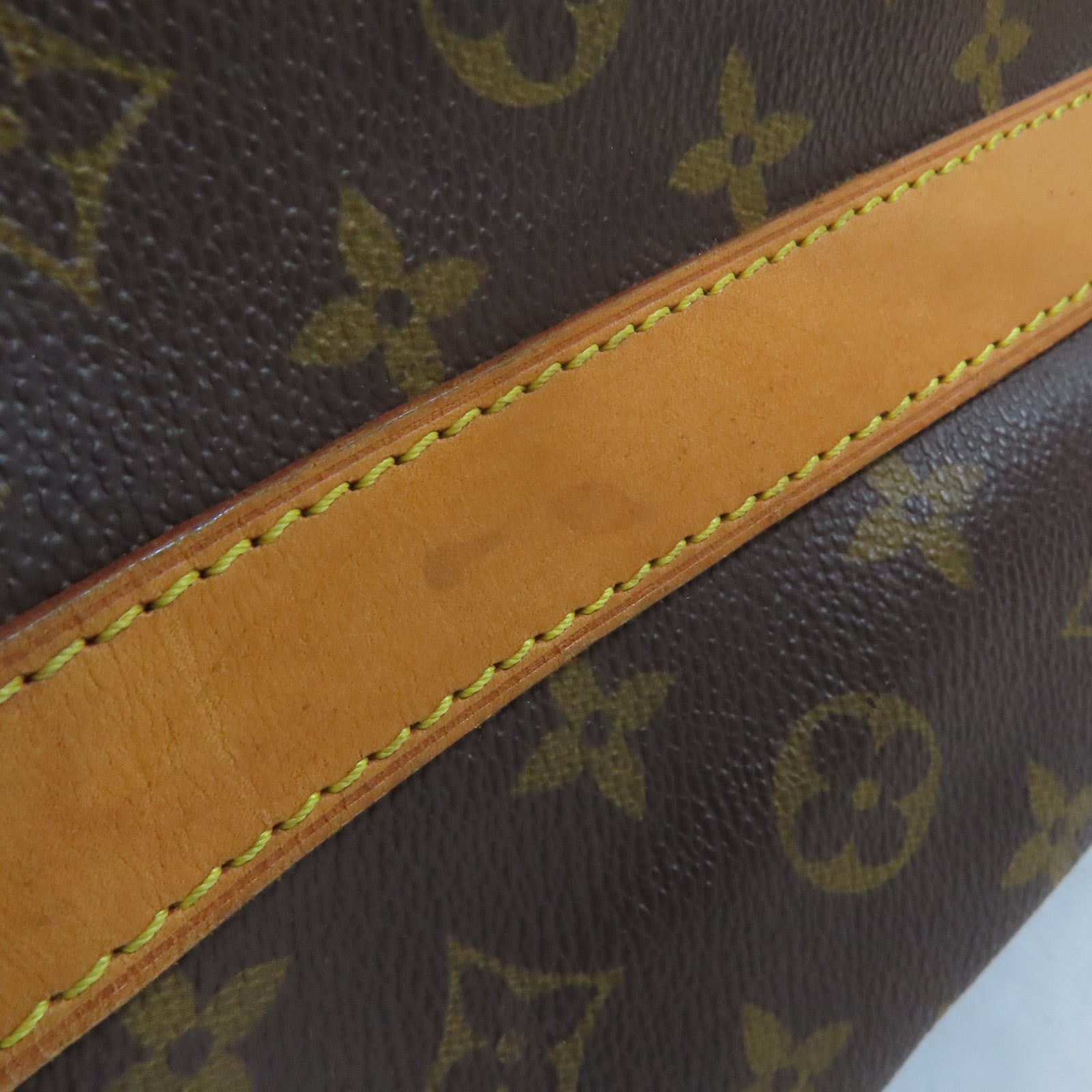 LOUIS VUITTON Monogram Keepall Bandouliere 50 Travel Bag金扣手挽肩背兩用袋啡色