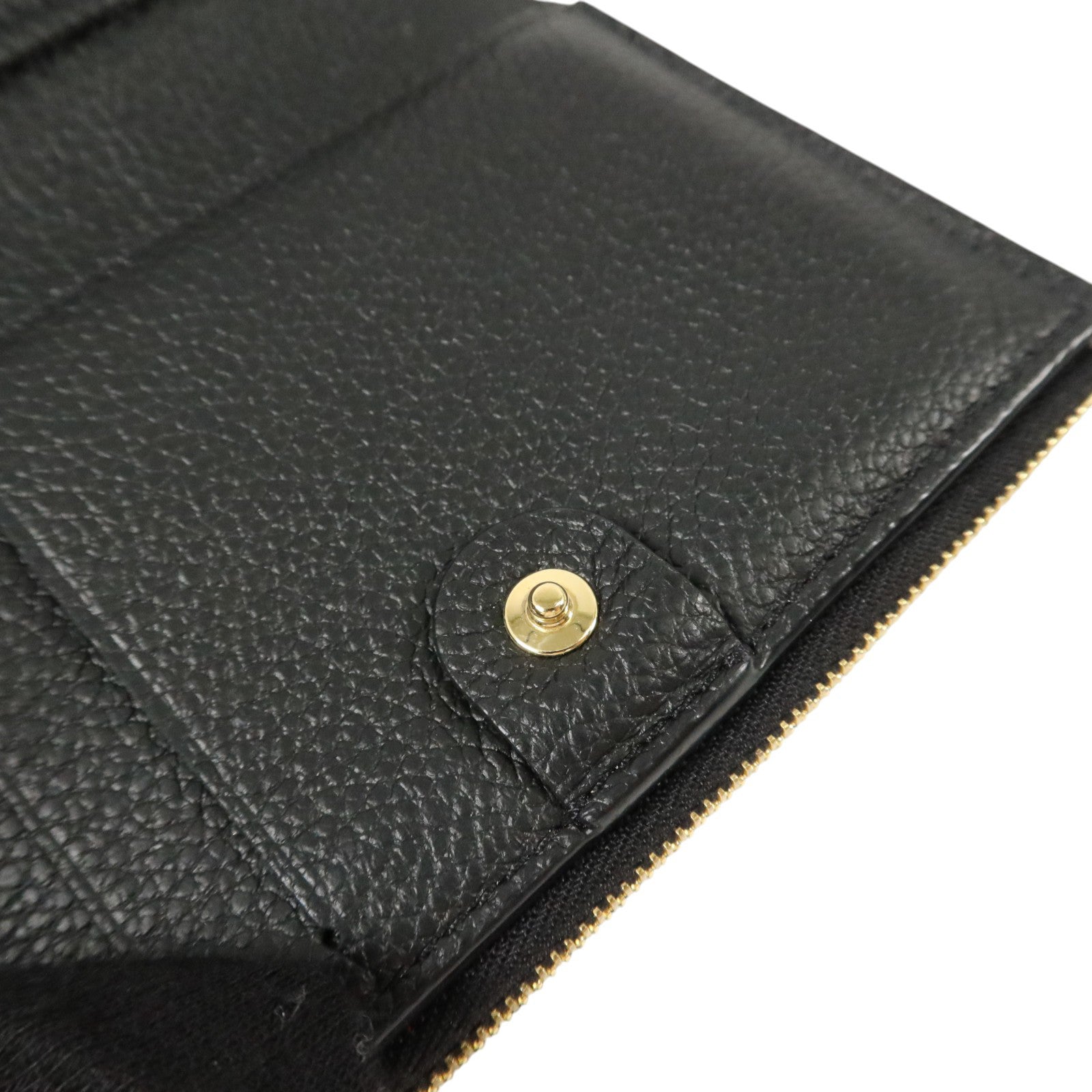 LOUIS VUITTON Monogram Empreinte Lisa金扣錢包