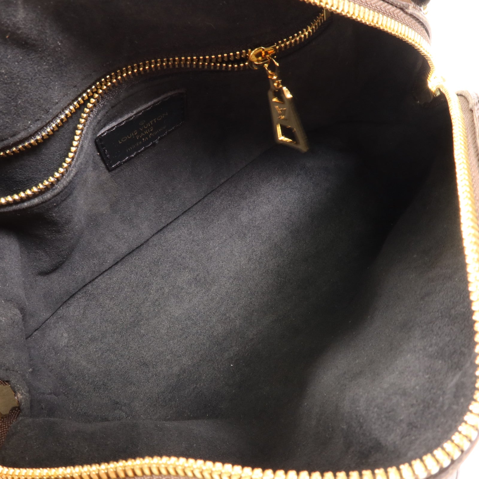 LOUIS VUITTON Monogram Petite Malle Souple金扣手挽肩背兩用袋