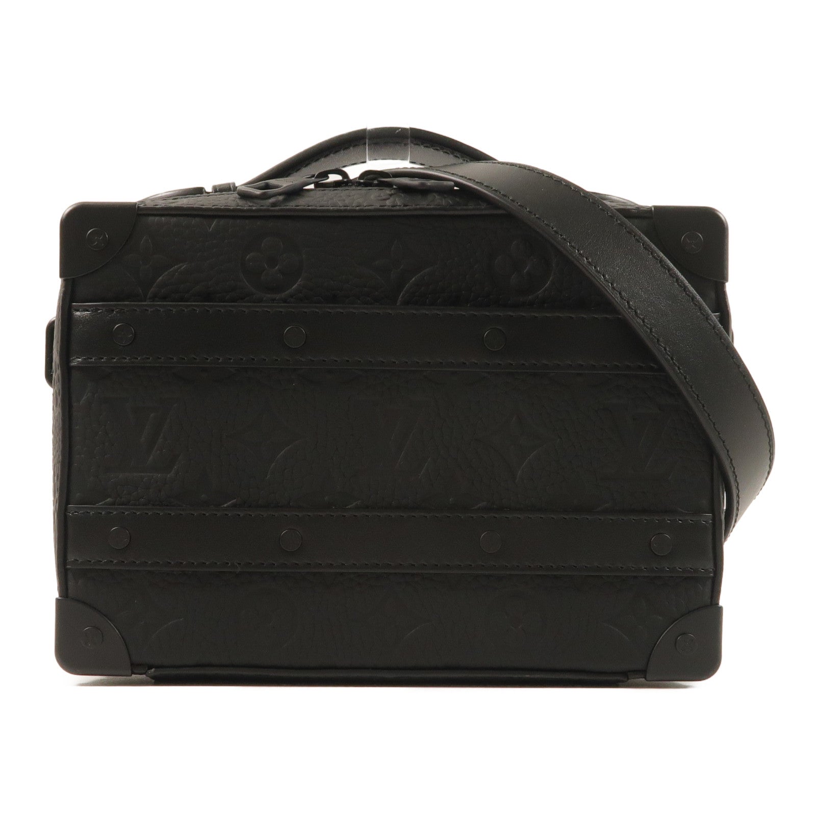 LOUIS VUITTON Monogram Taurillon Handle Soft Trunk手挽肩背兩用袋