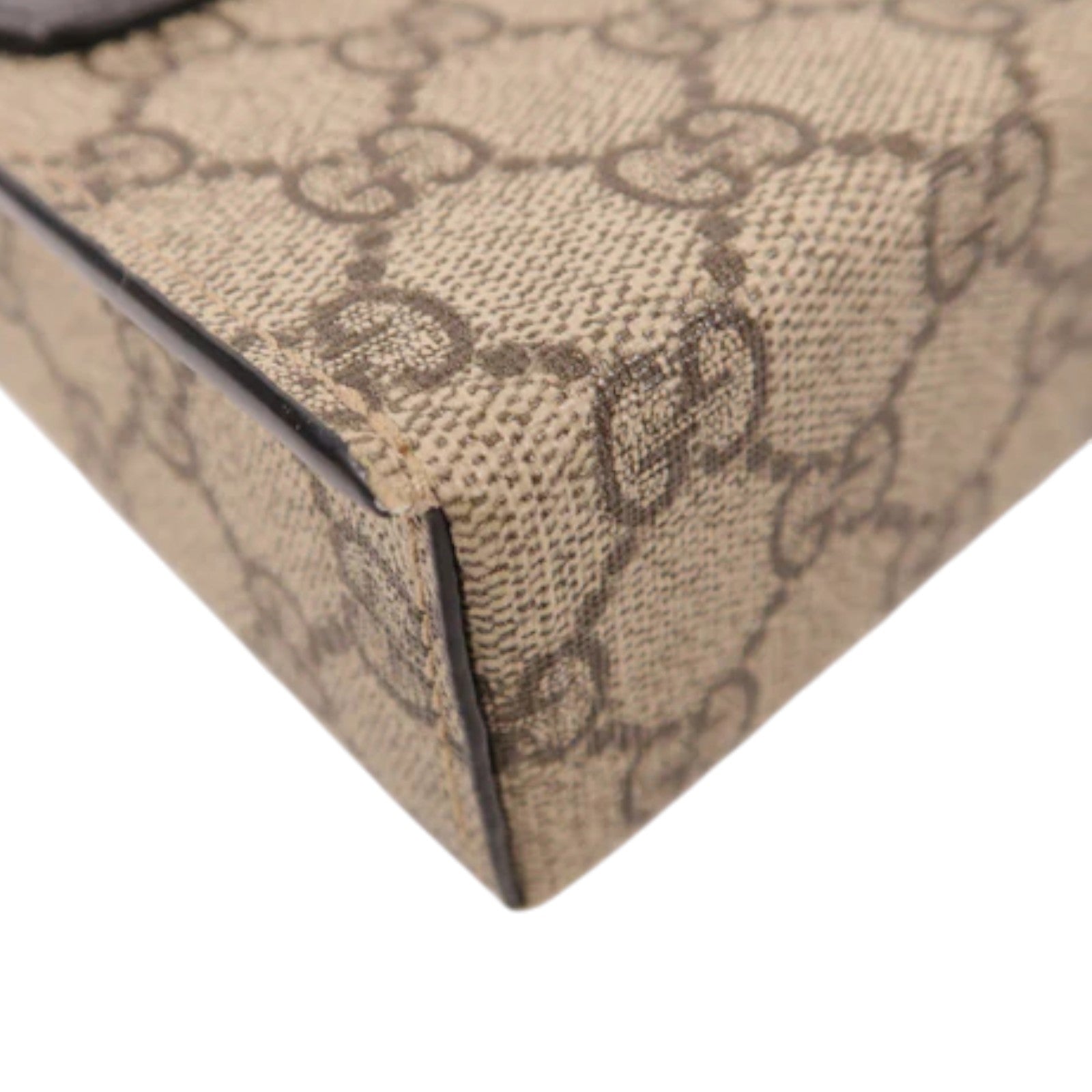 GUCCI 塗層帆布Padlock Mini金扣手挽肩背兩用袋