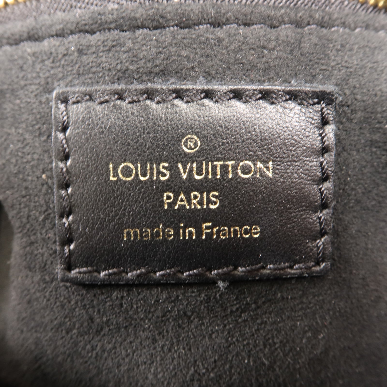 LOUIS VUITTON Monogram Petite Malle Souple金扣手挽肩背兩用袋