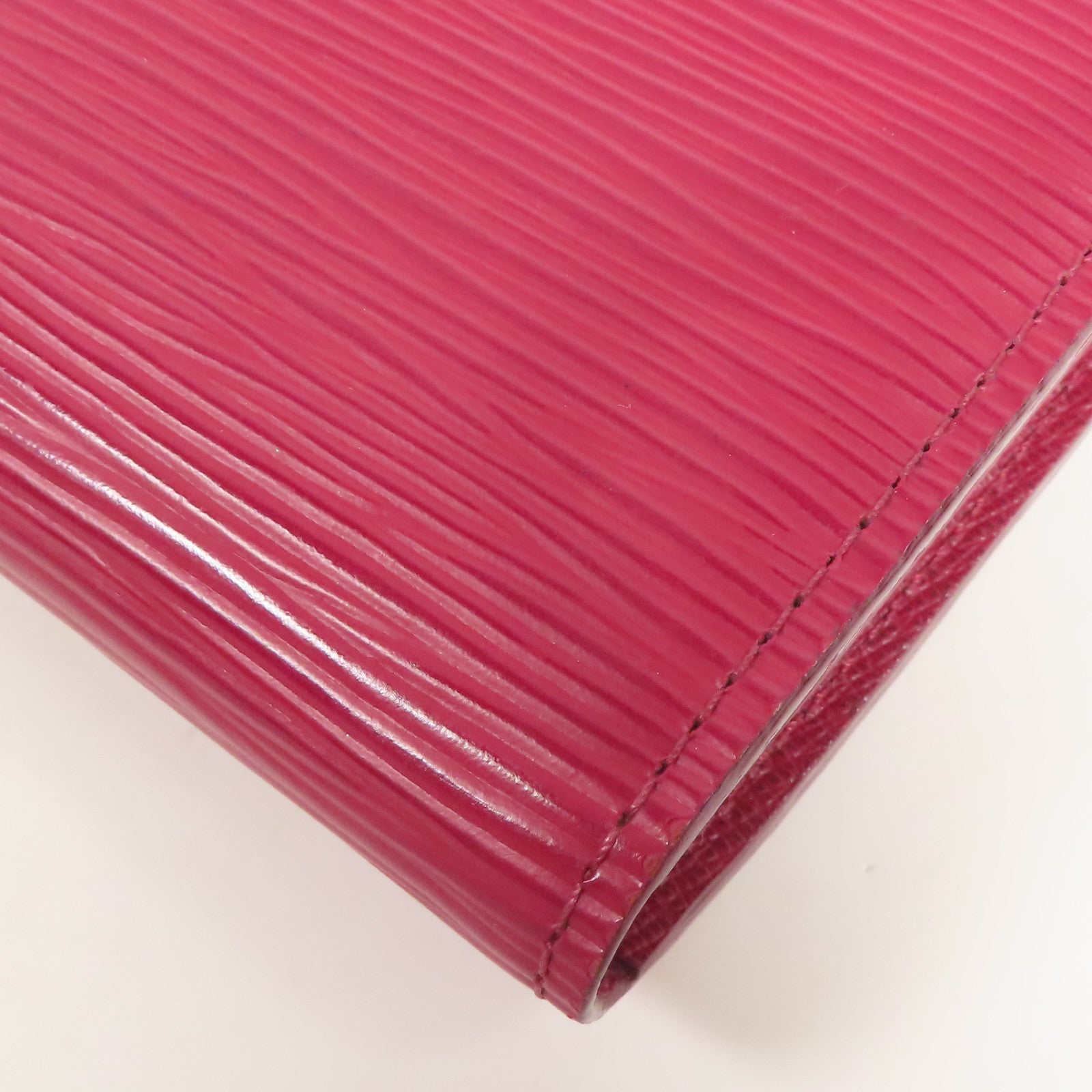 LOUIS VUITTON Epi Long Wallet銀扣長錢包