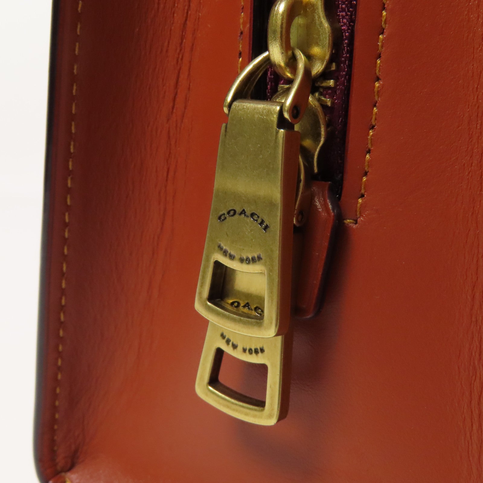 COACH 塗層帆布Shoulder Bag金扣手挽肩背兩用袋