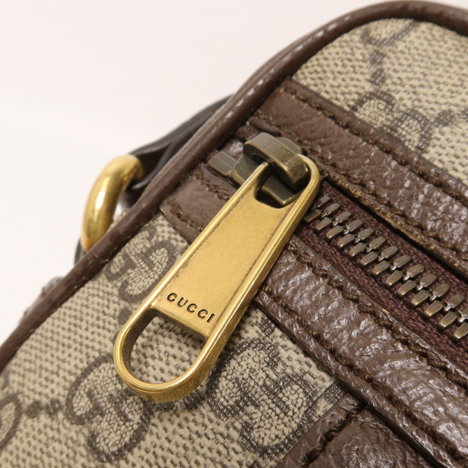 GUCCI 塗層帆布Ophidia Shoulder Bag肩背袋