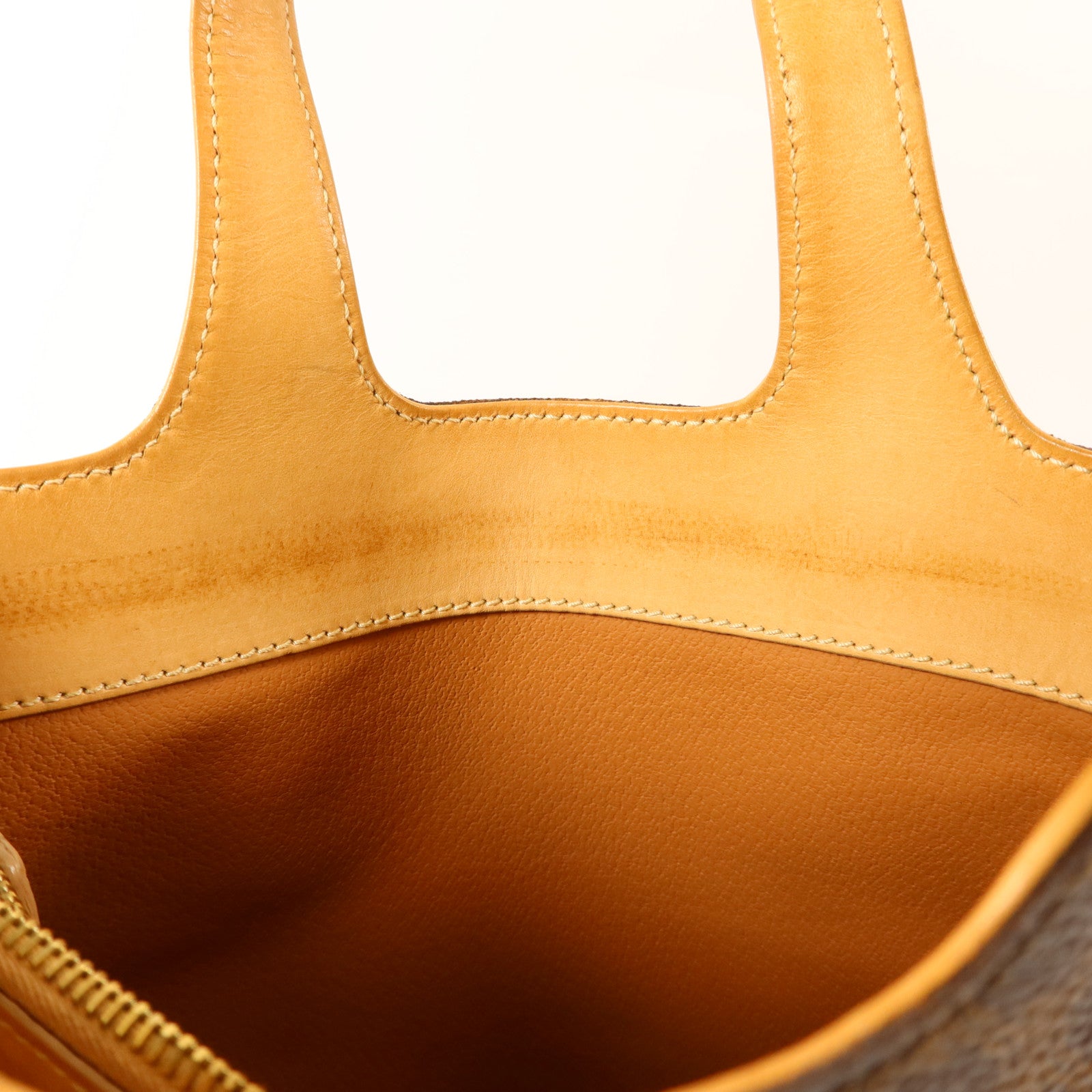 CELINE 塗層帆布Handbag金扣手挽袋