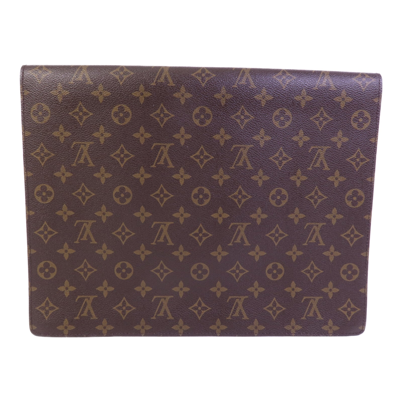 LOUIS VUITTON Monogram Porte Document金扣公事包