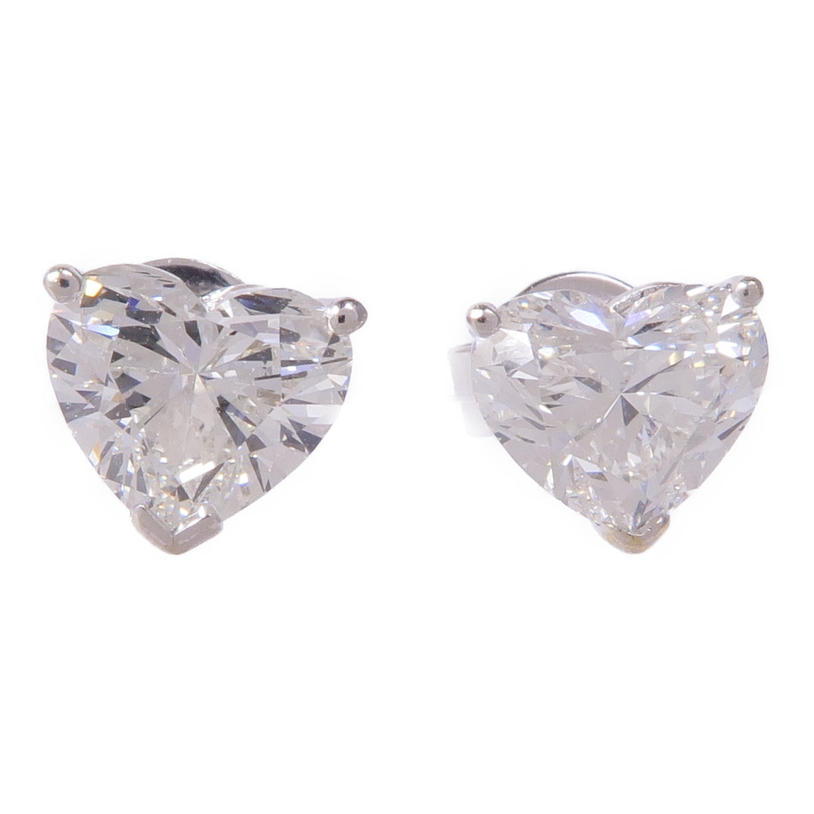 JEWELRY Diamond Earrings 18K White Gold