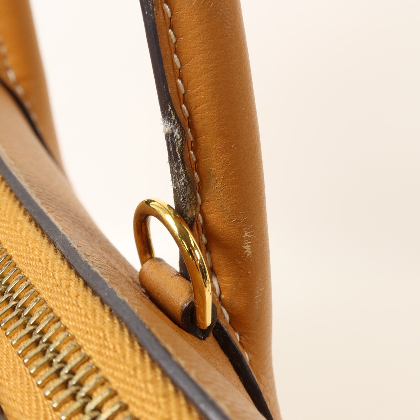 HERMES Novillo皮革Bolide 1923 30手挽肩背兩用袋Gold
