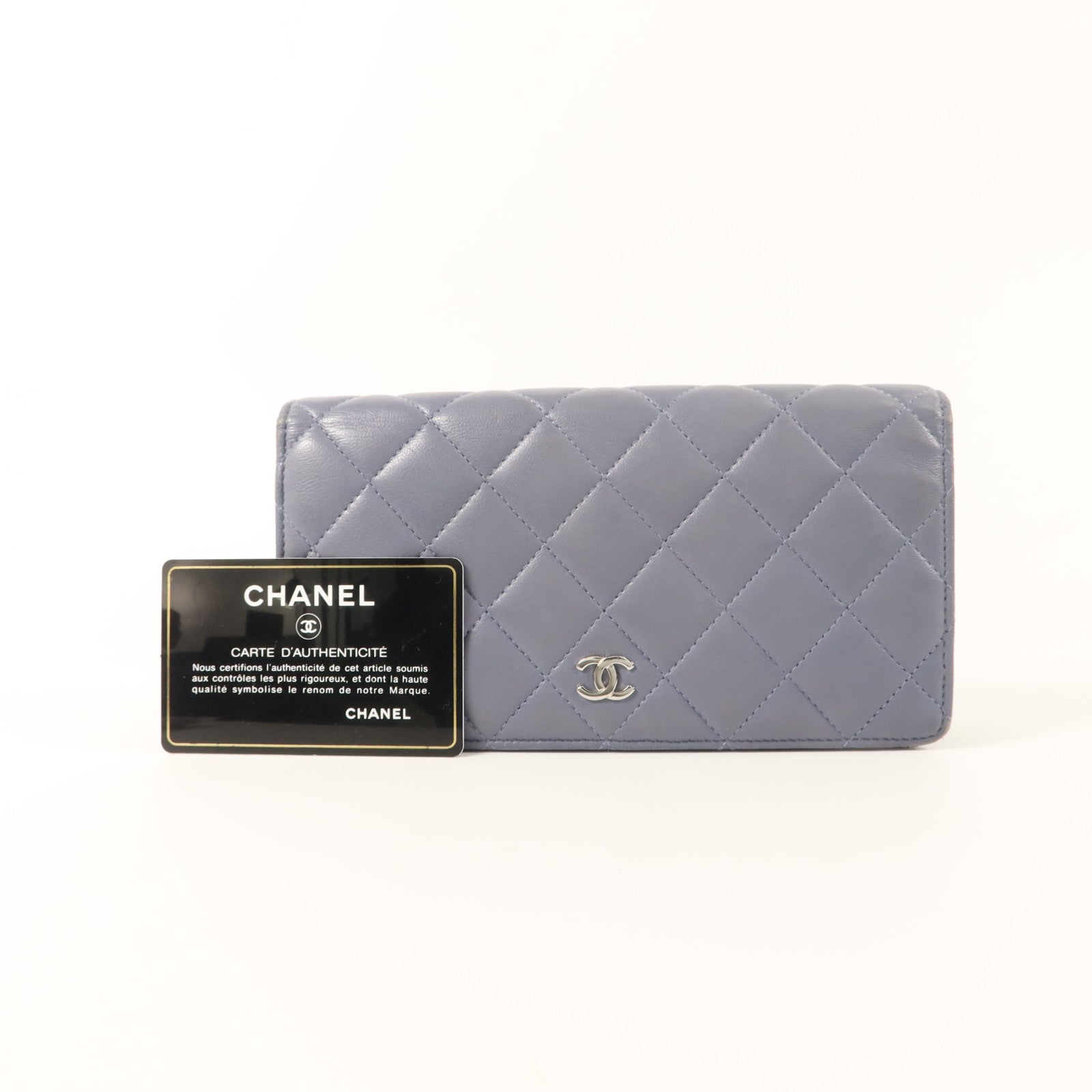 CHANEL 羊皮皮革Long Wallet長錢包
