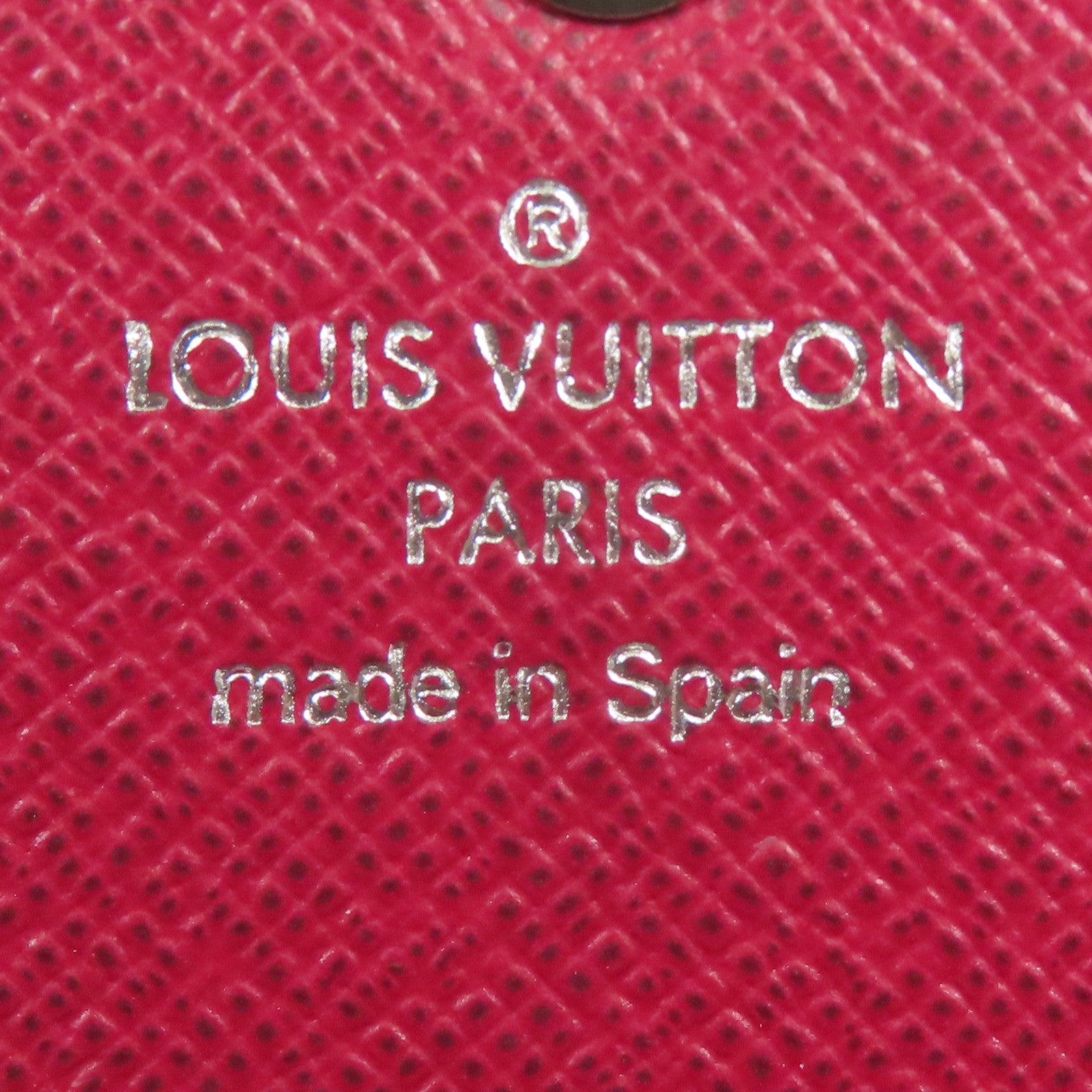 LOUIS VUITTON LV SHW Long Wallet M60580 Epi Leather Red
