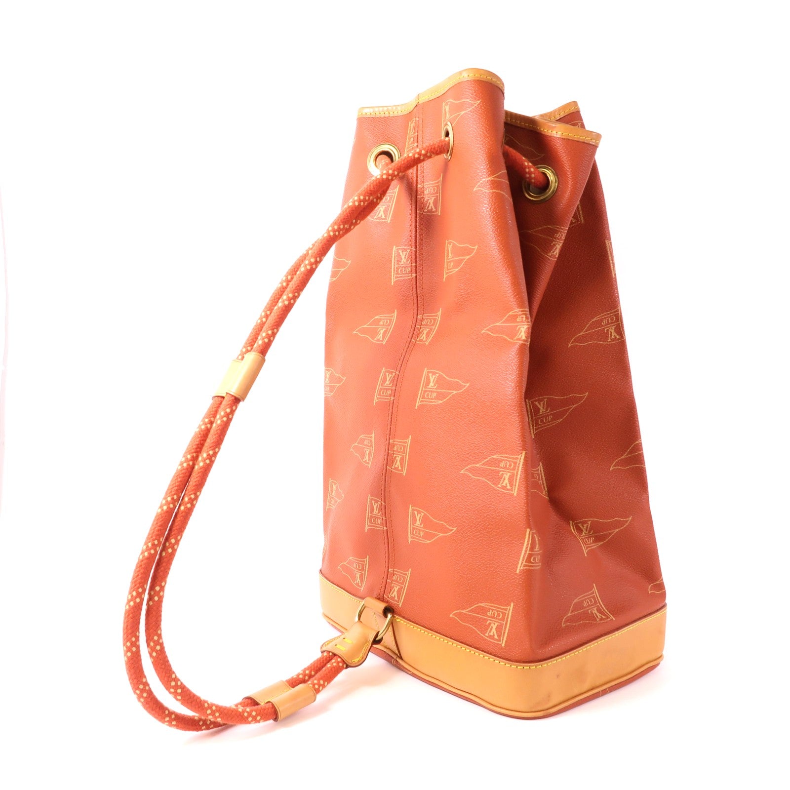 LOUIS VUITTON 牛皮皮革Cup Saint Tropez金扣肩背袋