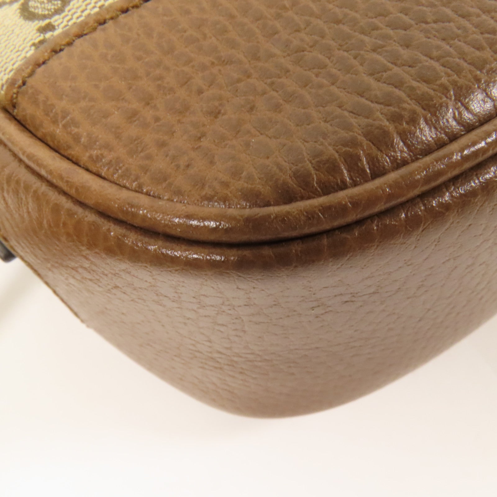 GUCCI 帆布Shoulder Bag金扣肩背袋