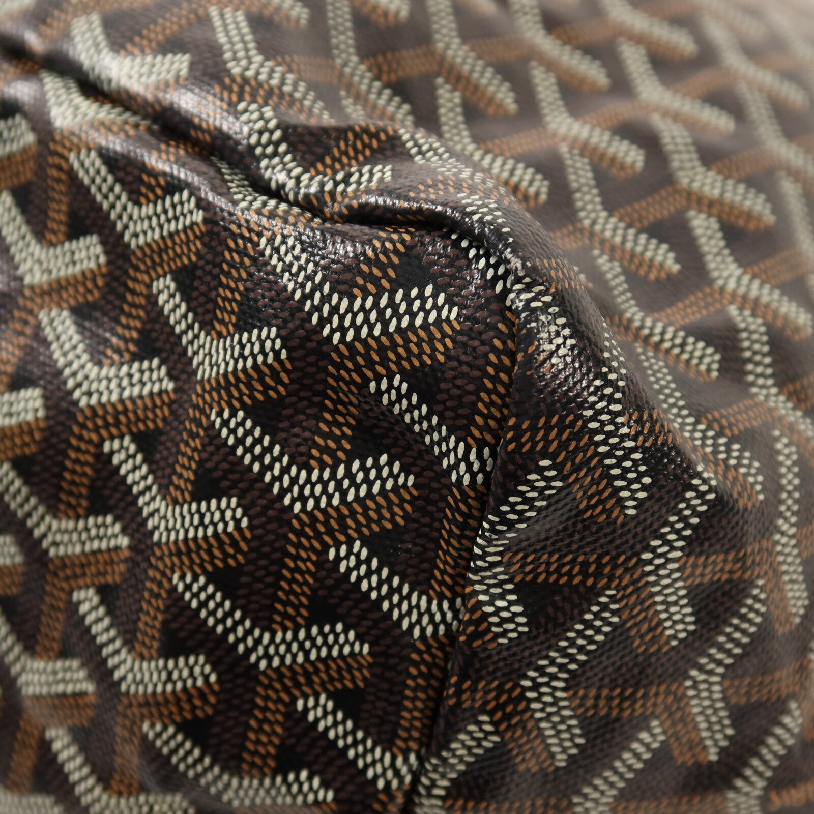 GOYARD 塗層帆布Saint Louis GM銀扣手挽袋