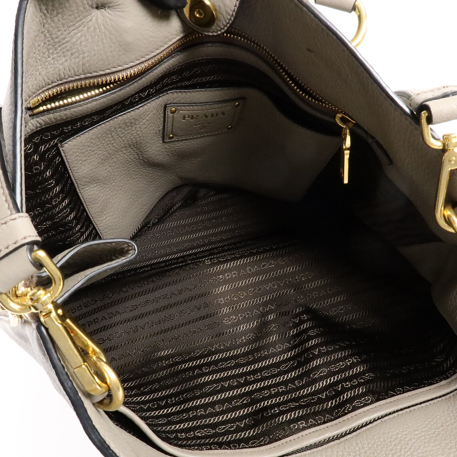 PRADA 牛皮皮革2 Way Shoulder Bag手挽肩背兩用袋