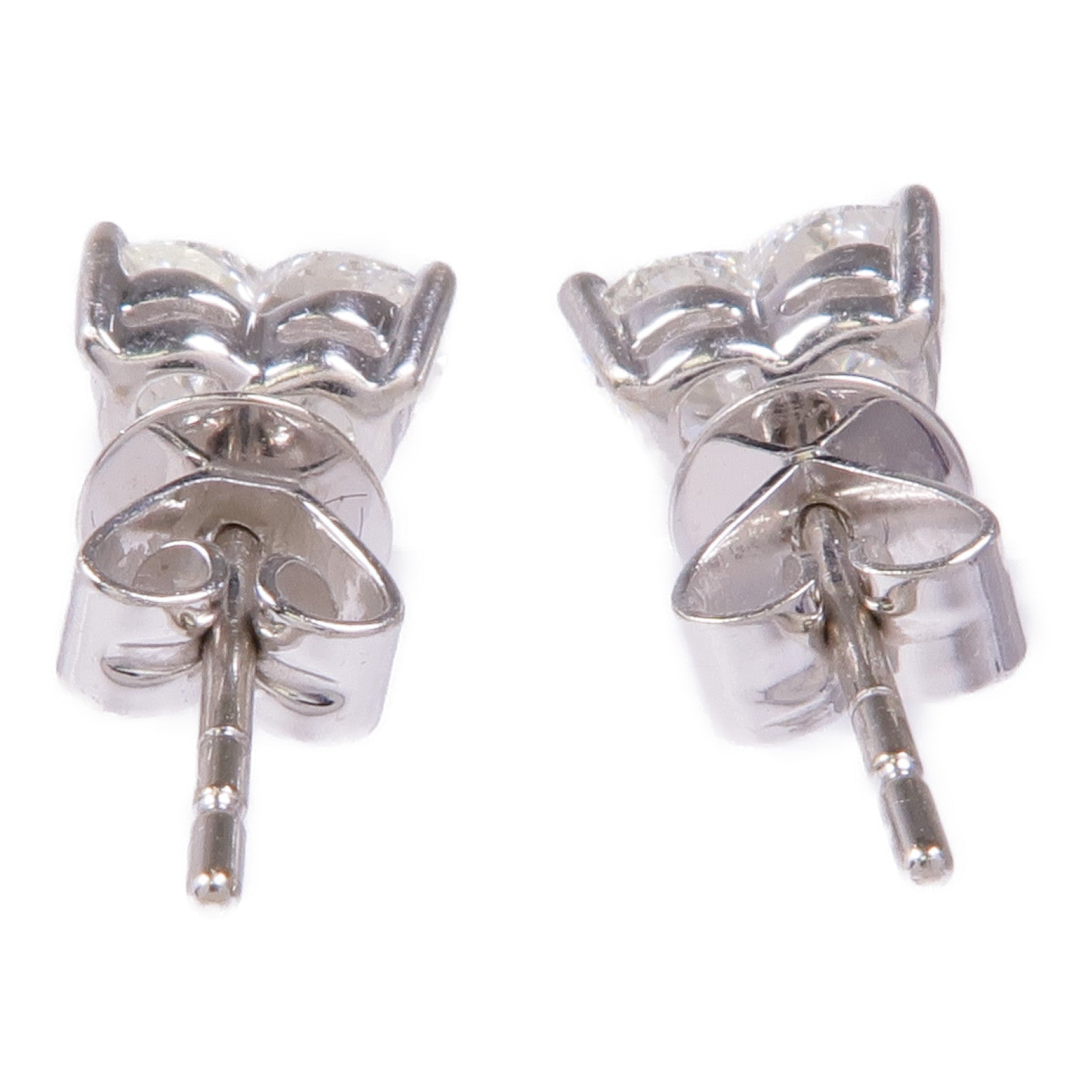 JEWELRY Diamond Earrings 18K White Gold