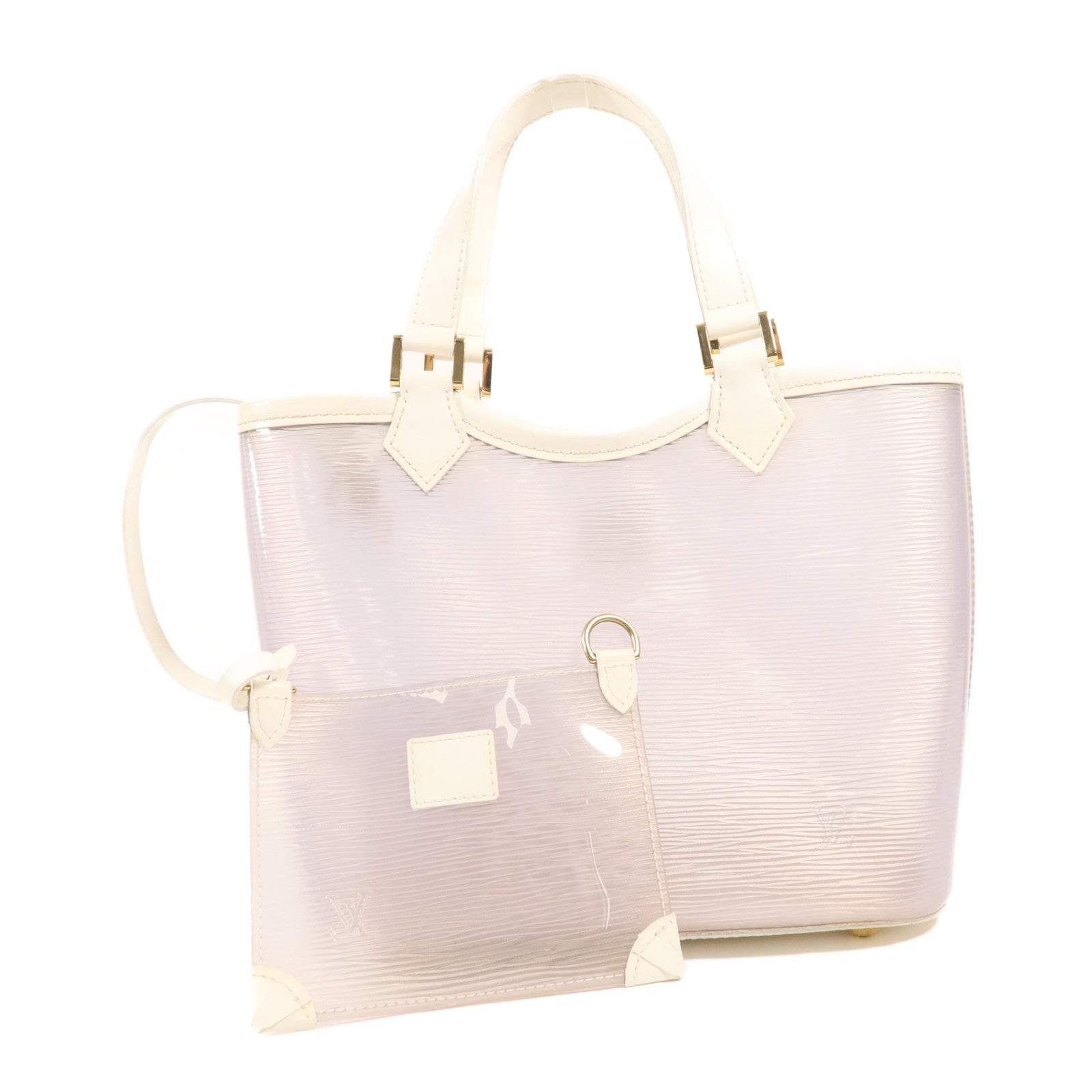 LOUIS VUITTON Epi Plage Mini Lagoon Bay金扣手挽袋