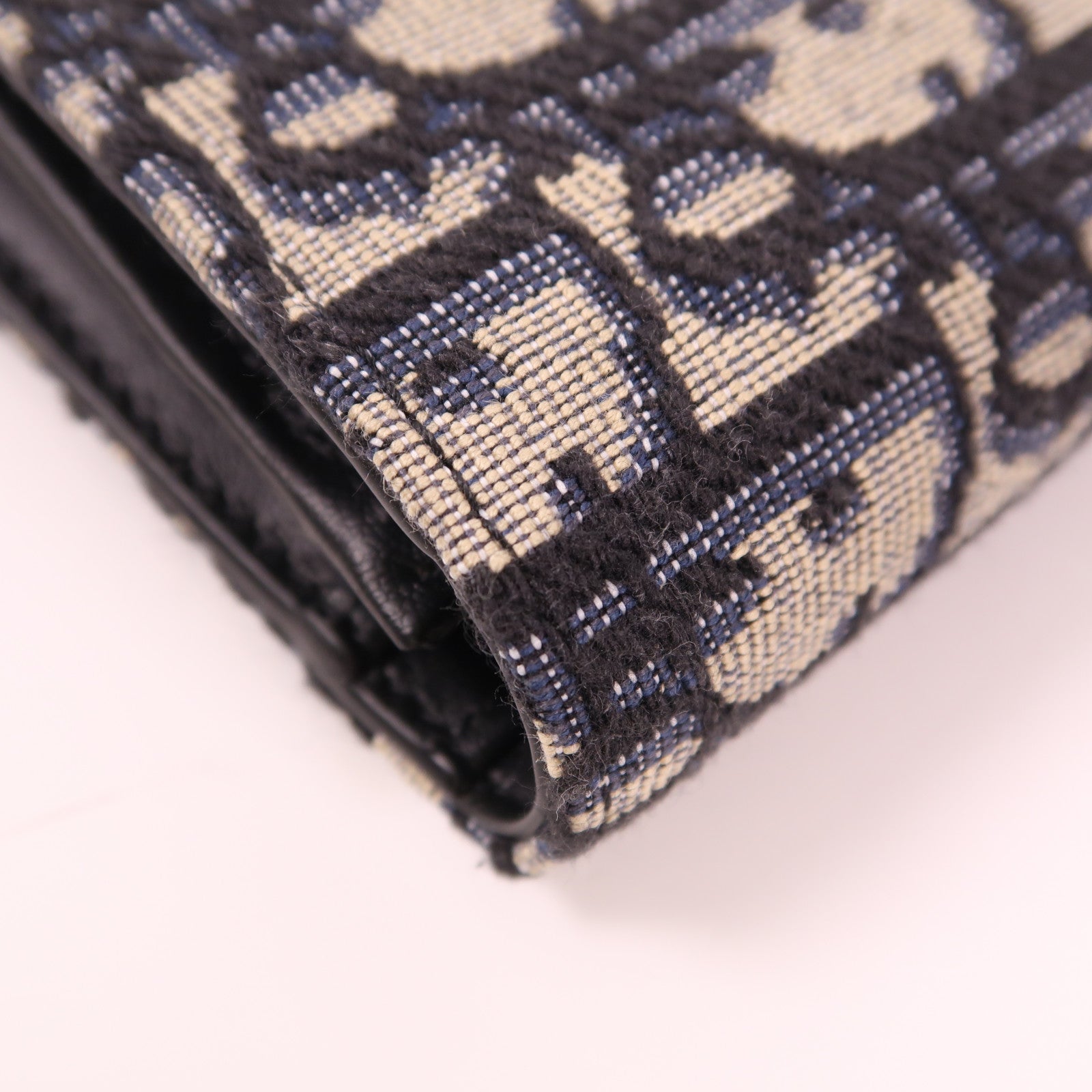 Dior 帆布Long Wallet銀扣長錢包