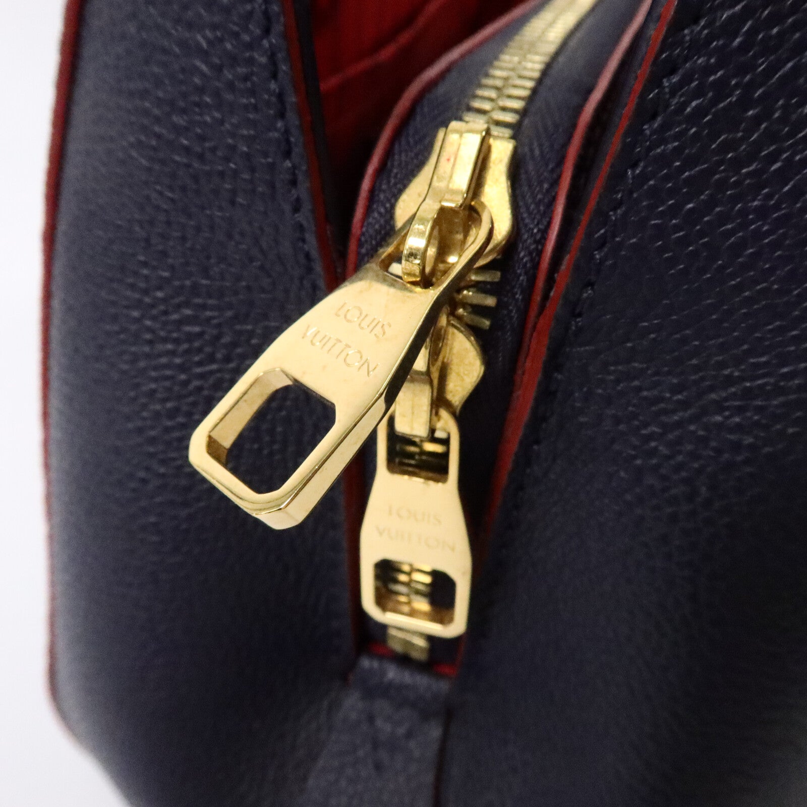 LOUIS VUITTON Monogram Empreinte Montaigne BB手挽肩背兩用袋