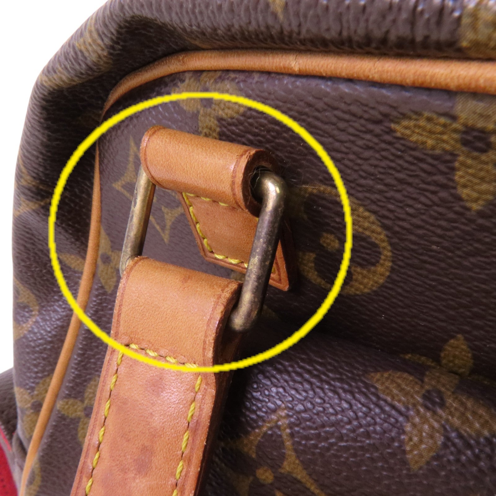 LOUIS VUITTON LV GHW Excentri-cite Handbag M51161 Monogram Brown