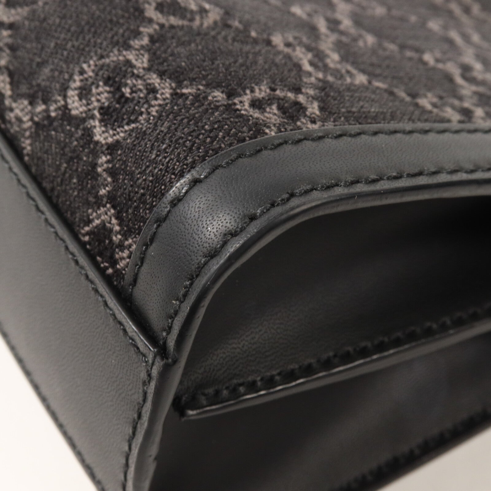 GUCCI 牛仔布Ophidia GG Small鏈帶肩背袋