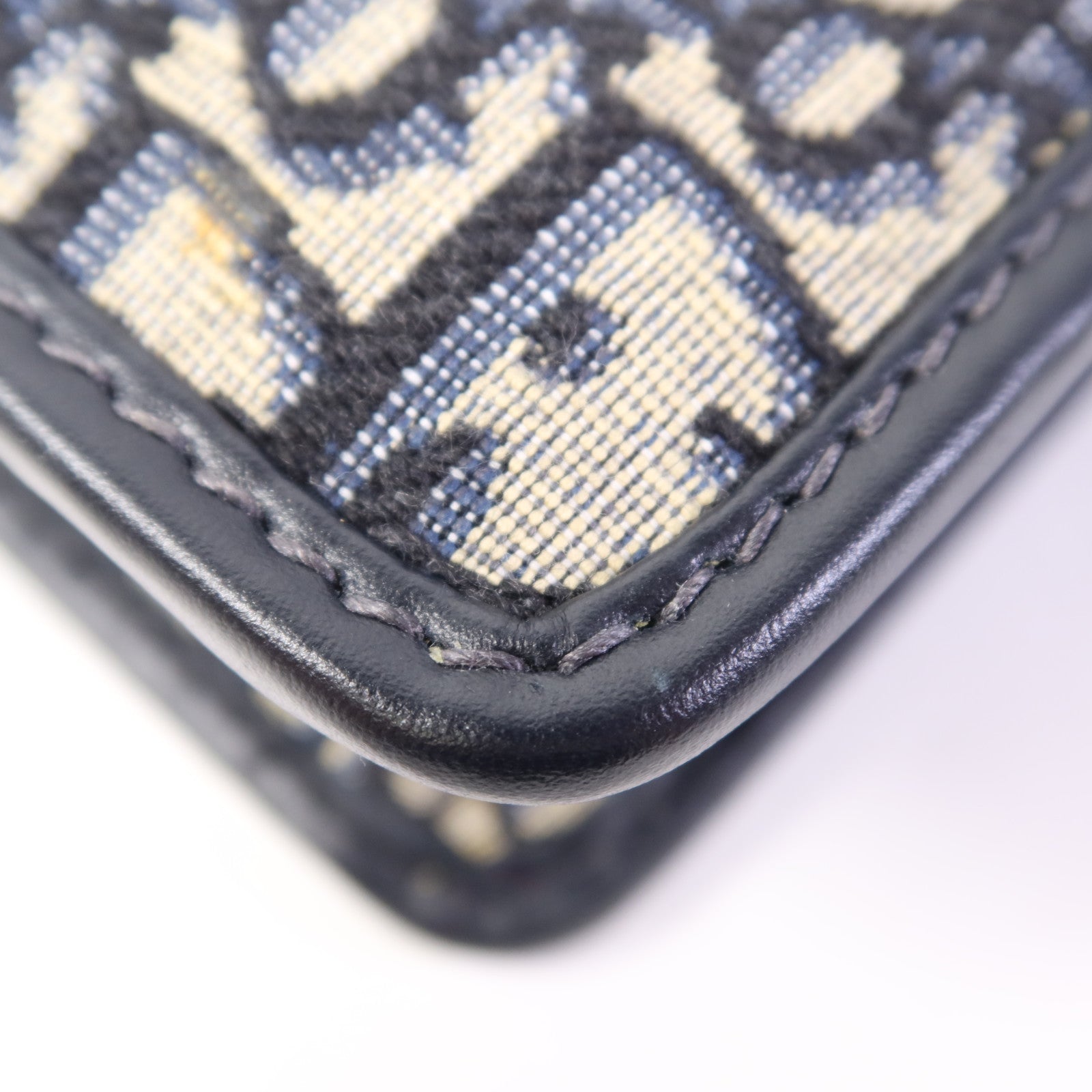 Dior 帆布30 Montaigne金扣肩背袋