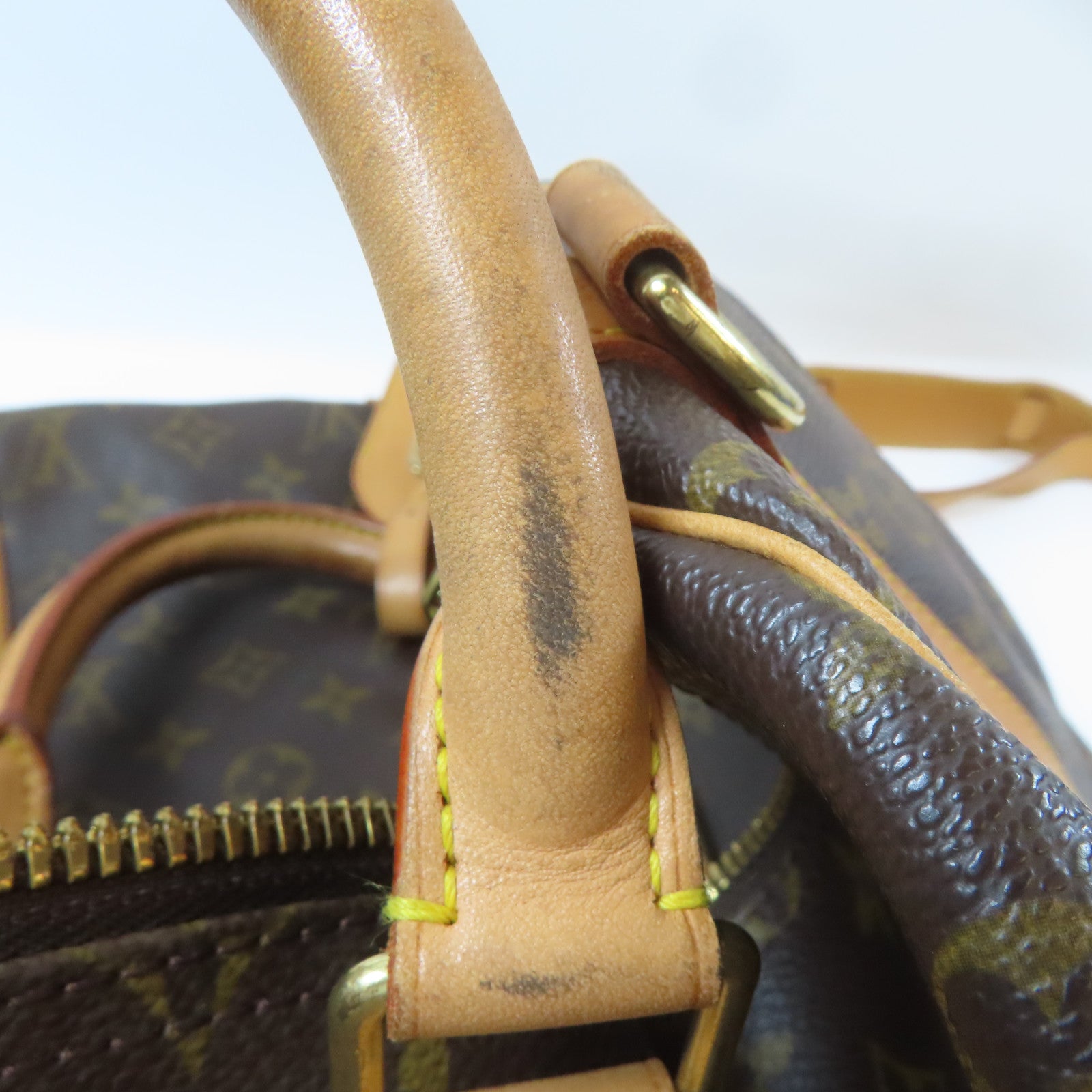 LOUIS VUITTON Monogram Keepall Bandouliere 50 Travel Bag金扣手挽肩背兩用袋啡色