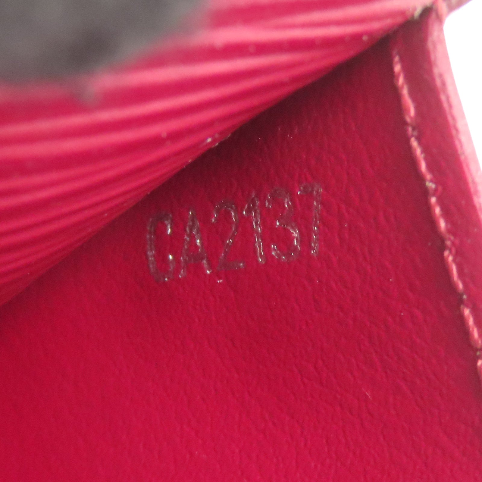 LOUIS VUITTON Epi Long Wallet銀扣長錢包