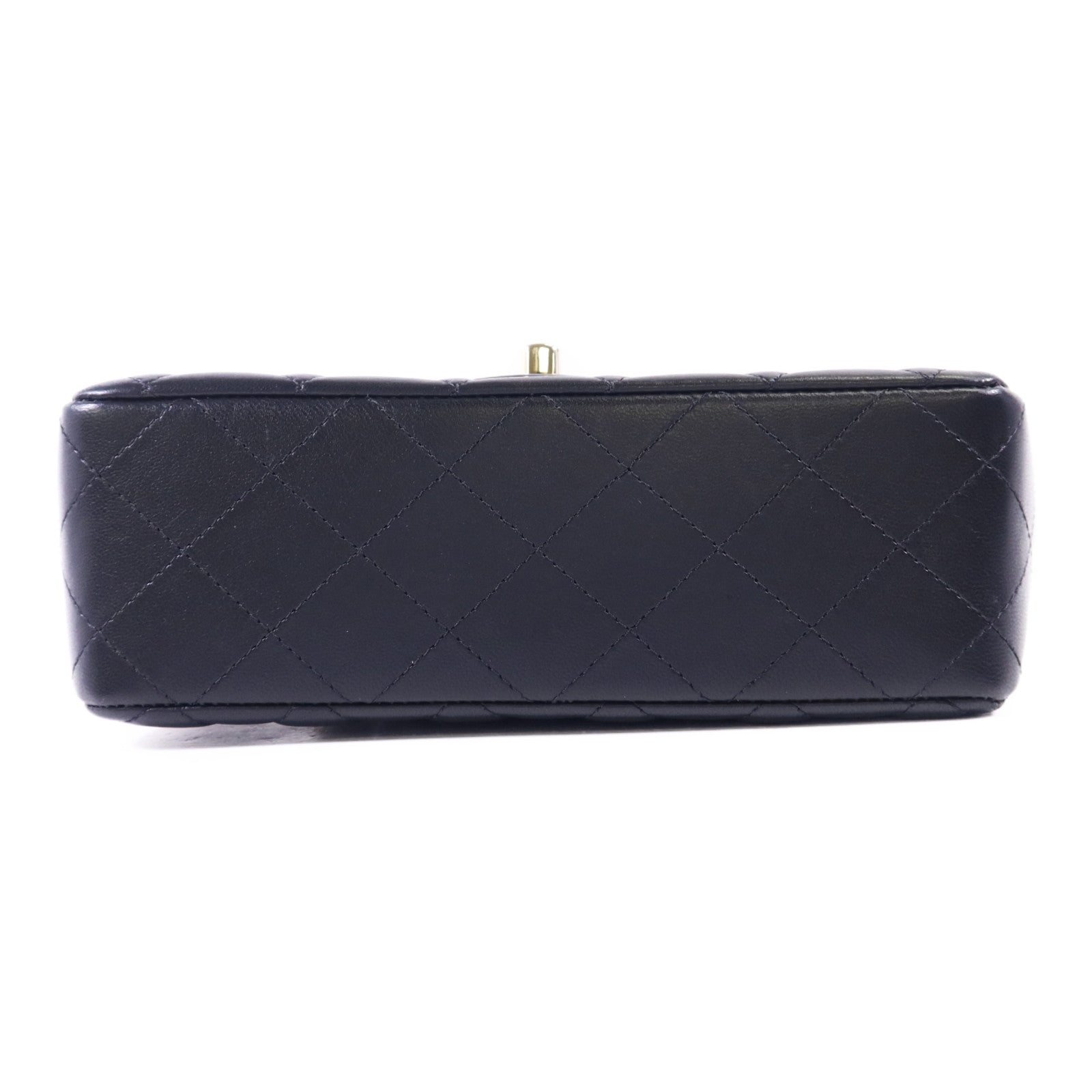 CHANEL 羊皮皮革Mini Classic 20金扣鏈帶肩背袋