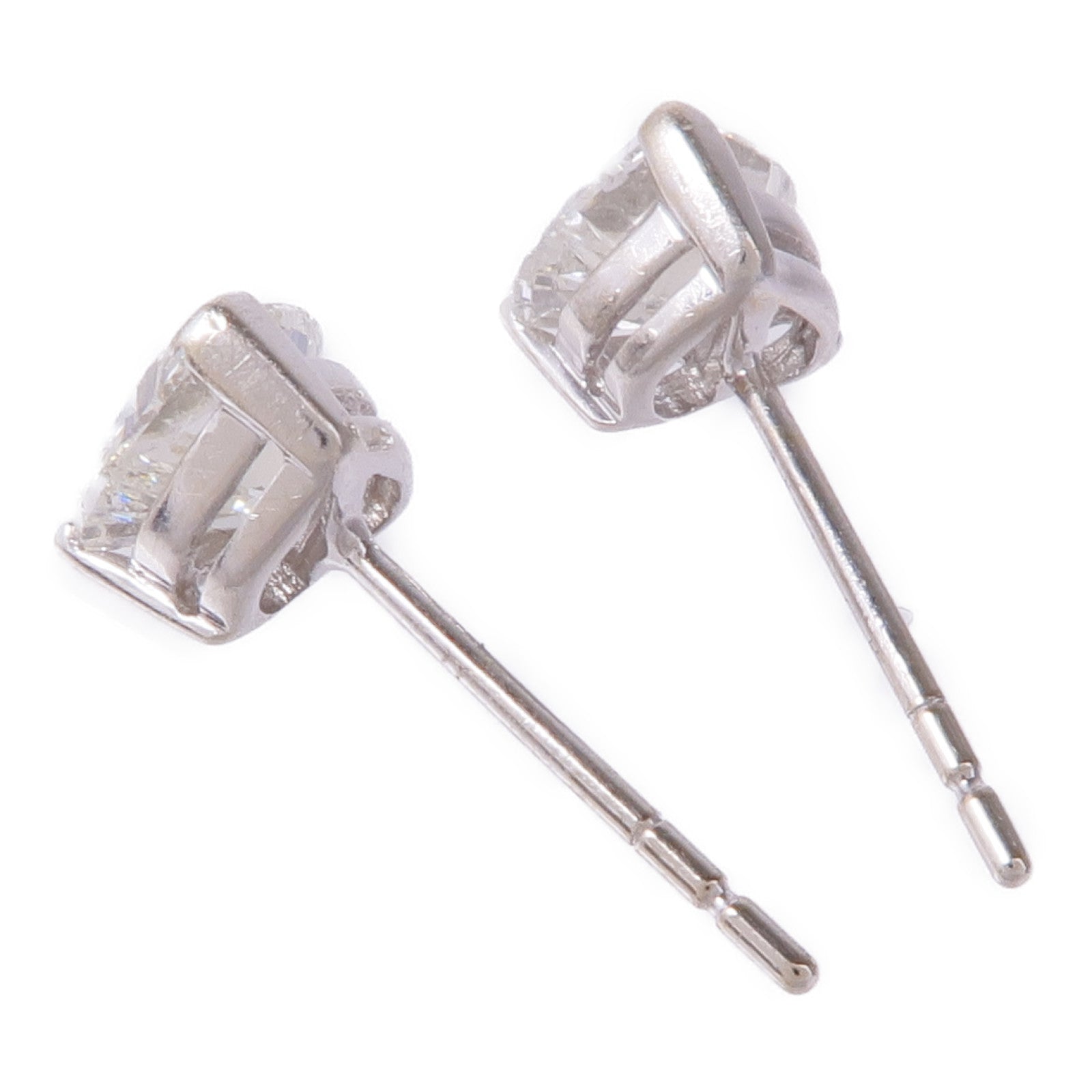 JEWELRY Diamond Earrings 18K White Gold