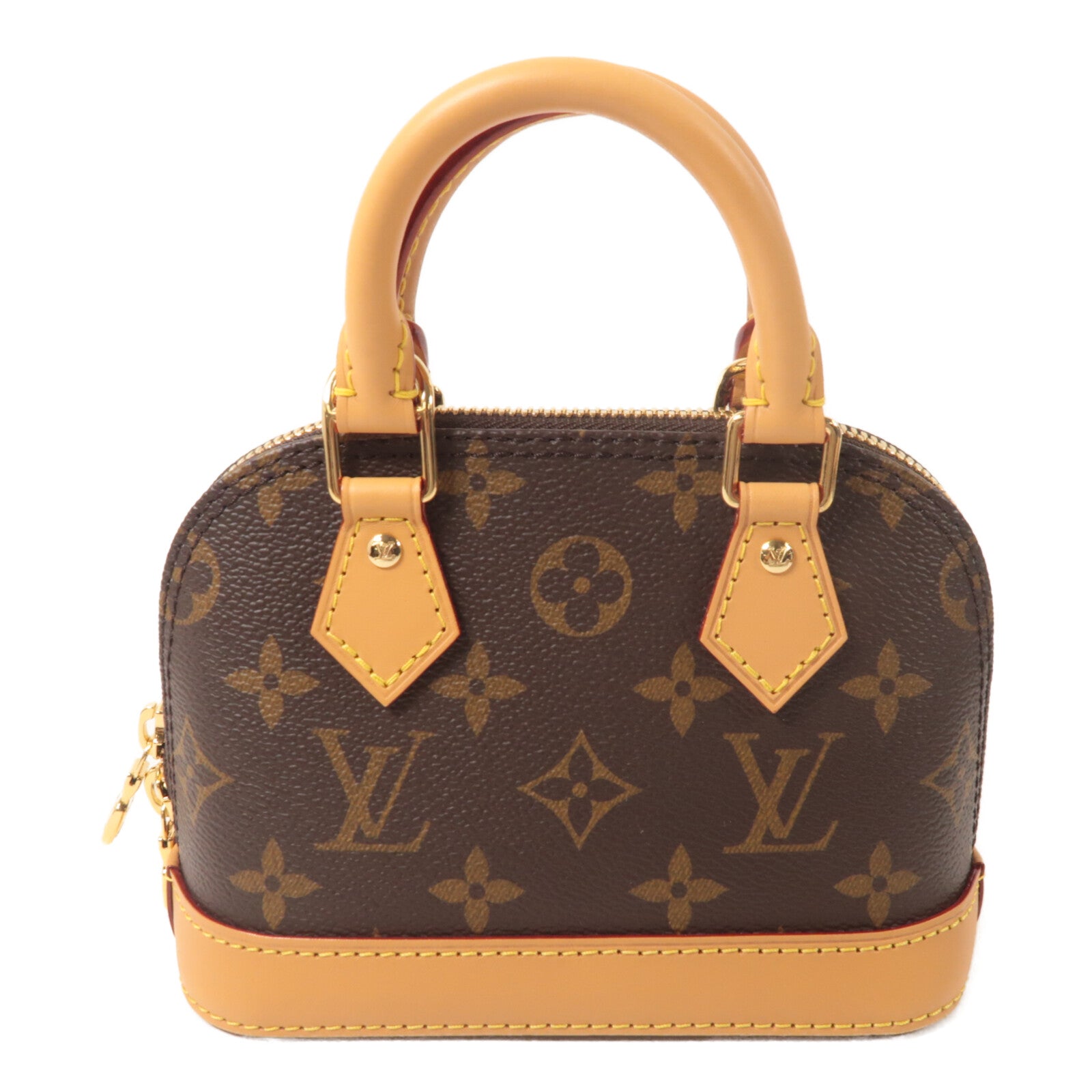 LOUIS VUITTON Monogram Nano Alma手挽肩背兩用袋