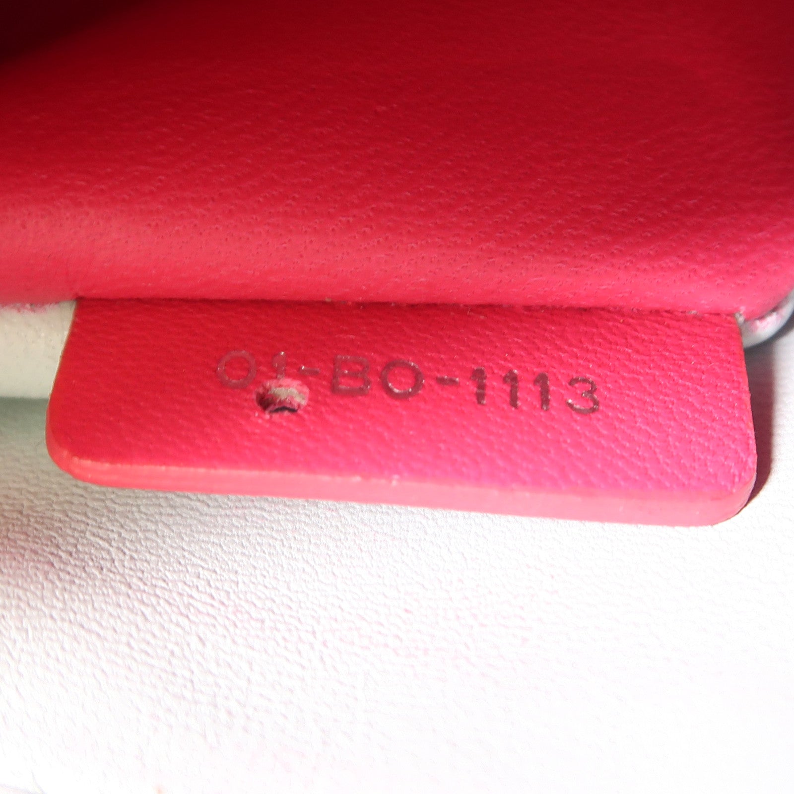 Dior 羊皮皮革Chain Shoulder銀扣鏈帶肩背袋