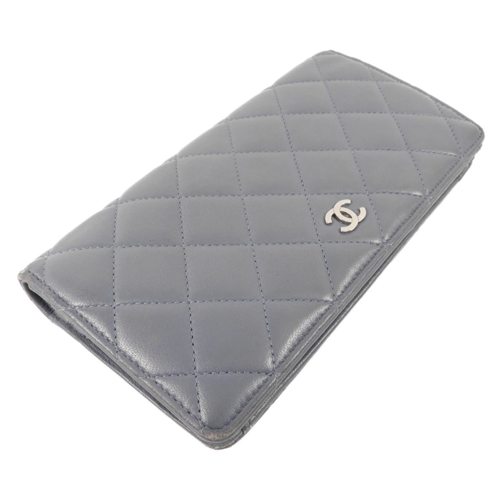 CHANEL 羊皮皮革Long Wallet長錢包