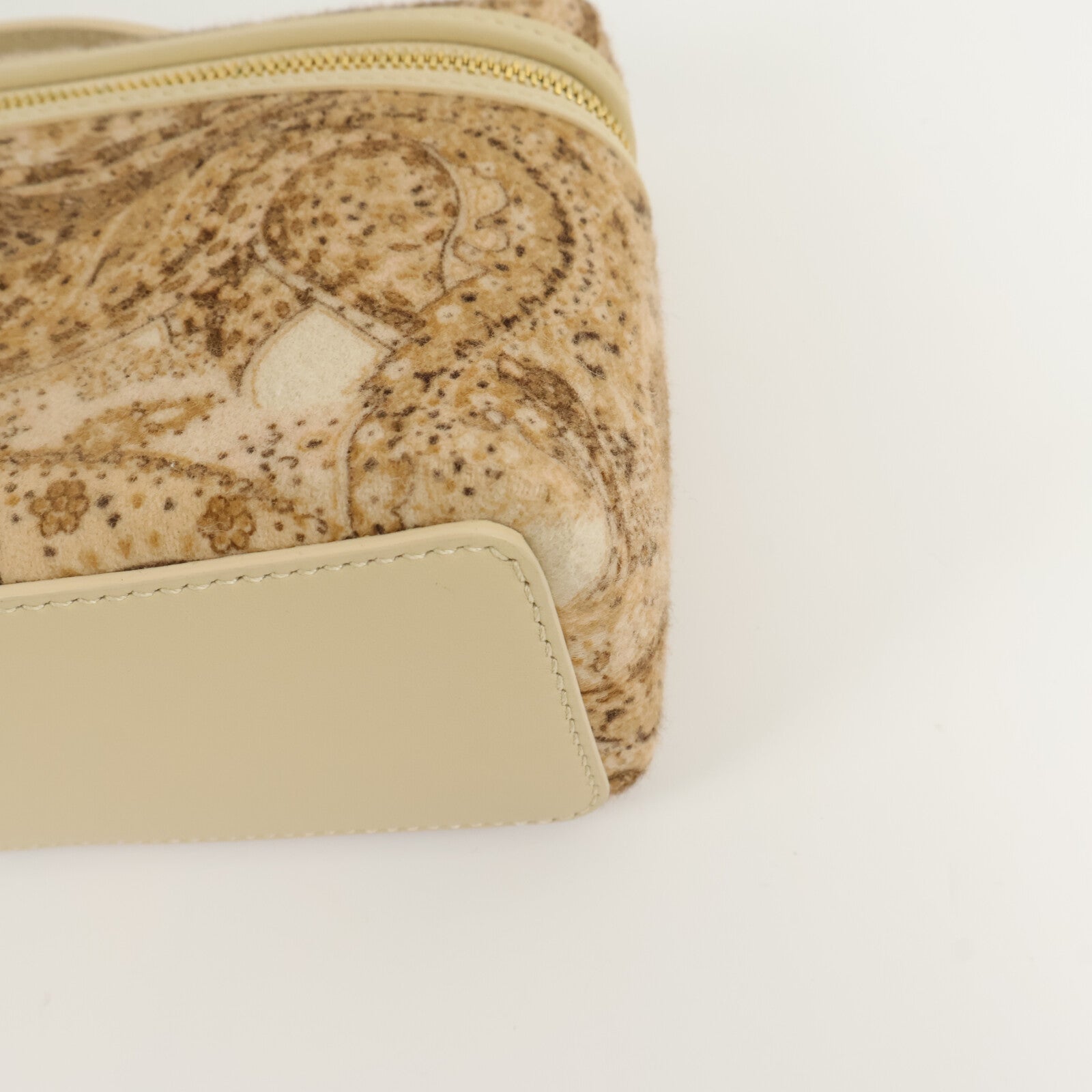 Loro Piana 牛皮/麂皮皮革L19手挽肩背兩用袋