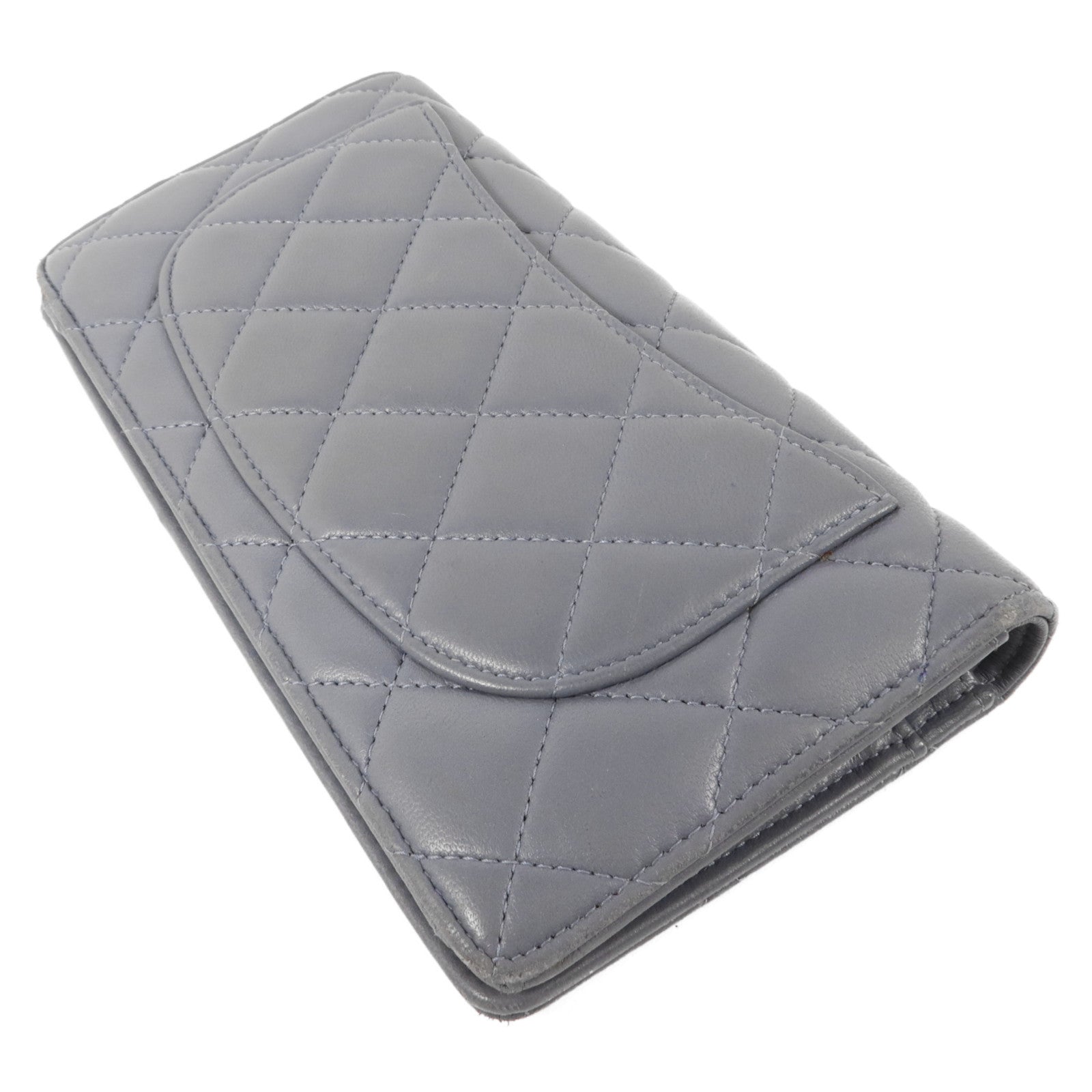CHANEL 羊皮皮革Long Wallet長錢包