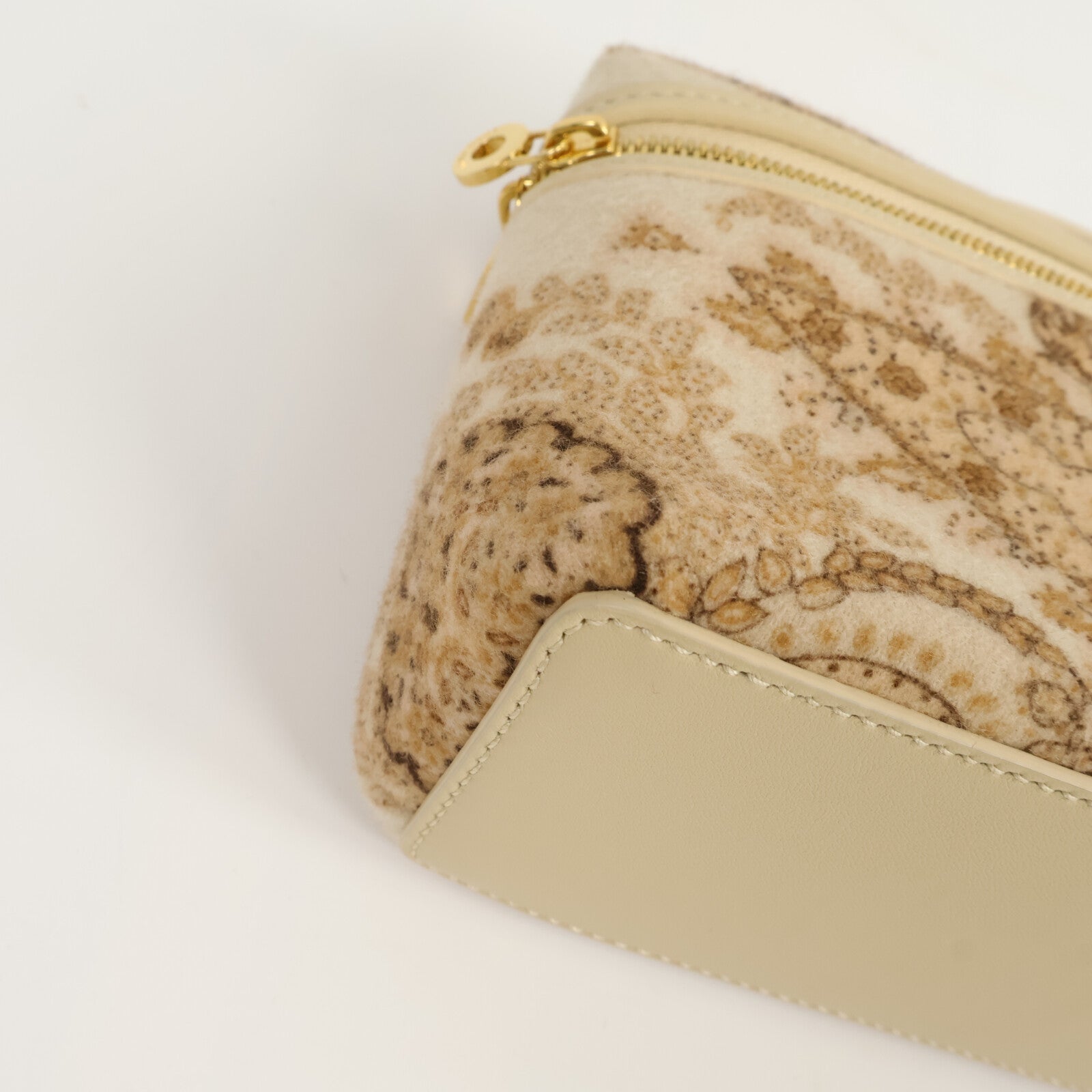 Loro Piana 牛皮/麂皮皮革L19手挽肩背兩用袋