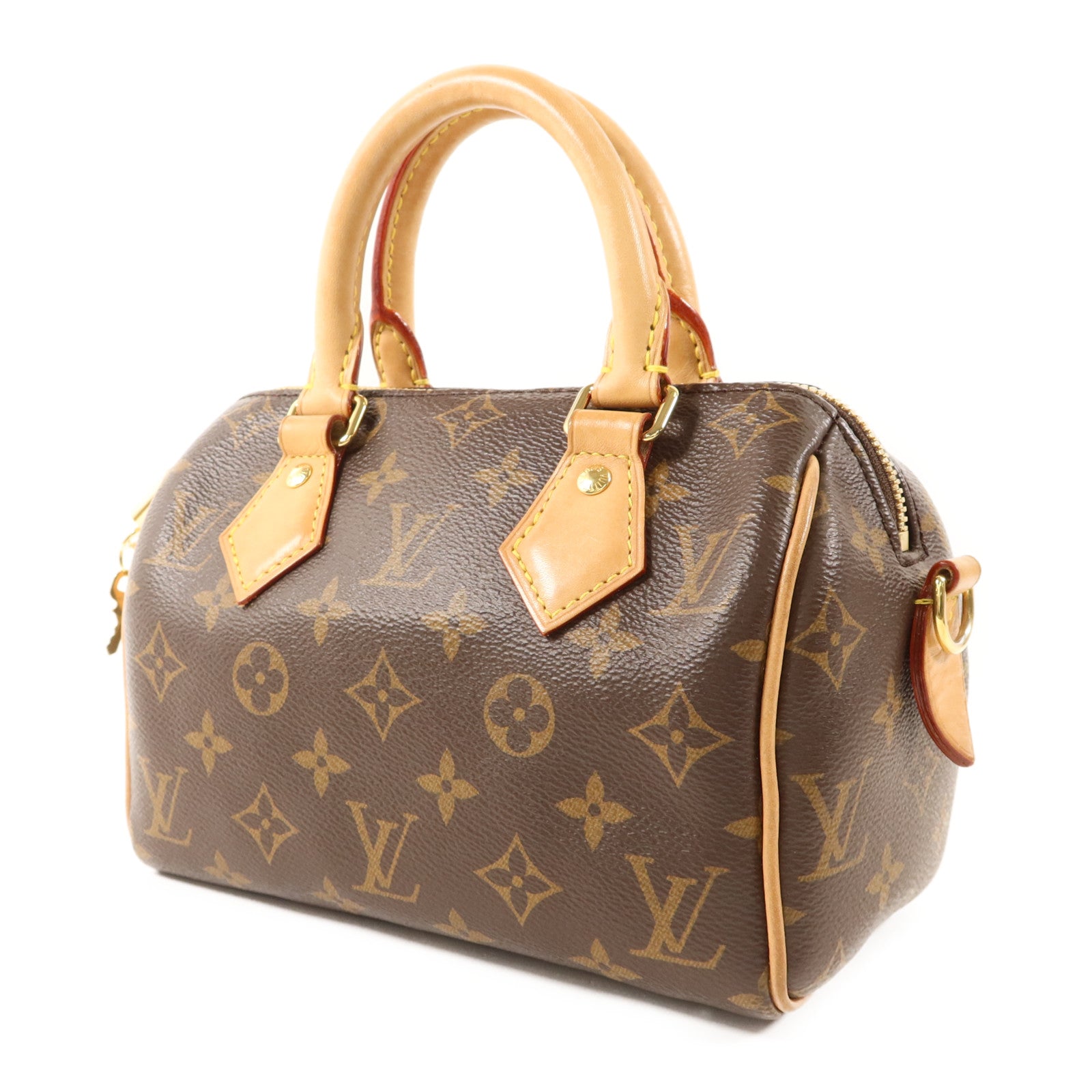 LOUIS VUITTON Monogram Speedy Bandouliere 20金扣手挽肩背兩用袋