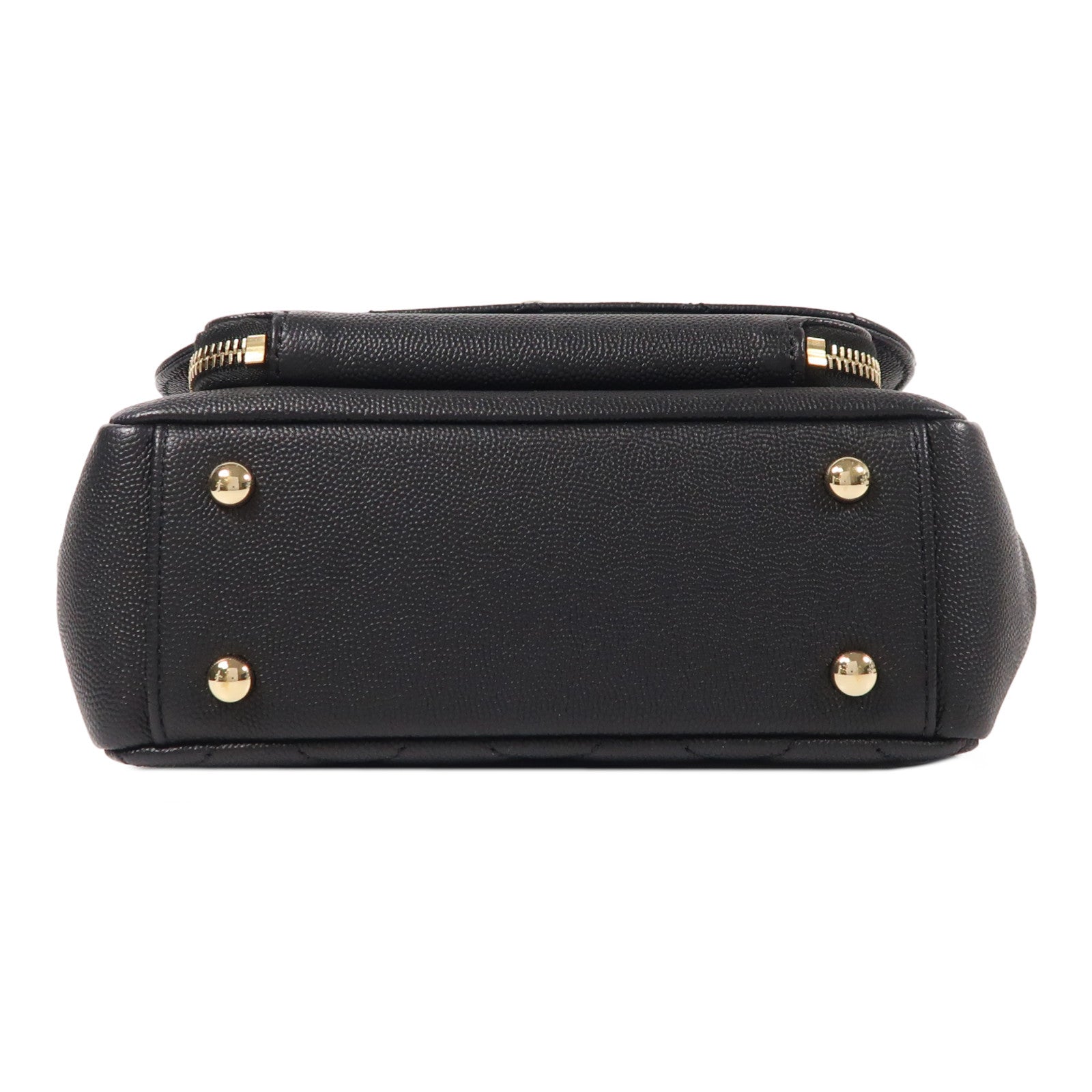 CHANEL 牛皮皮革Business Affinity Bag金扣手挽肩背兩用袋