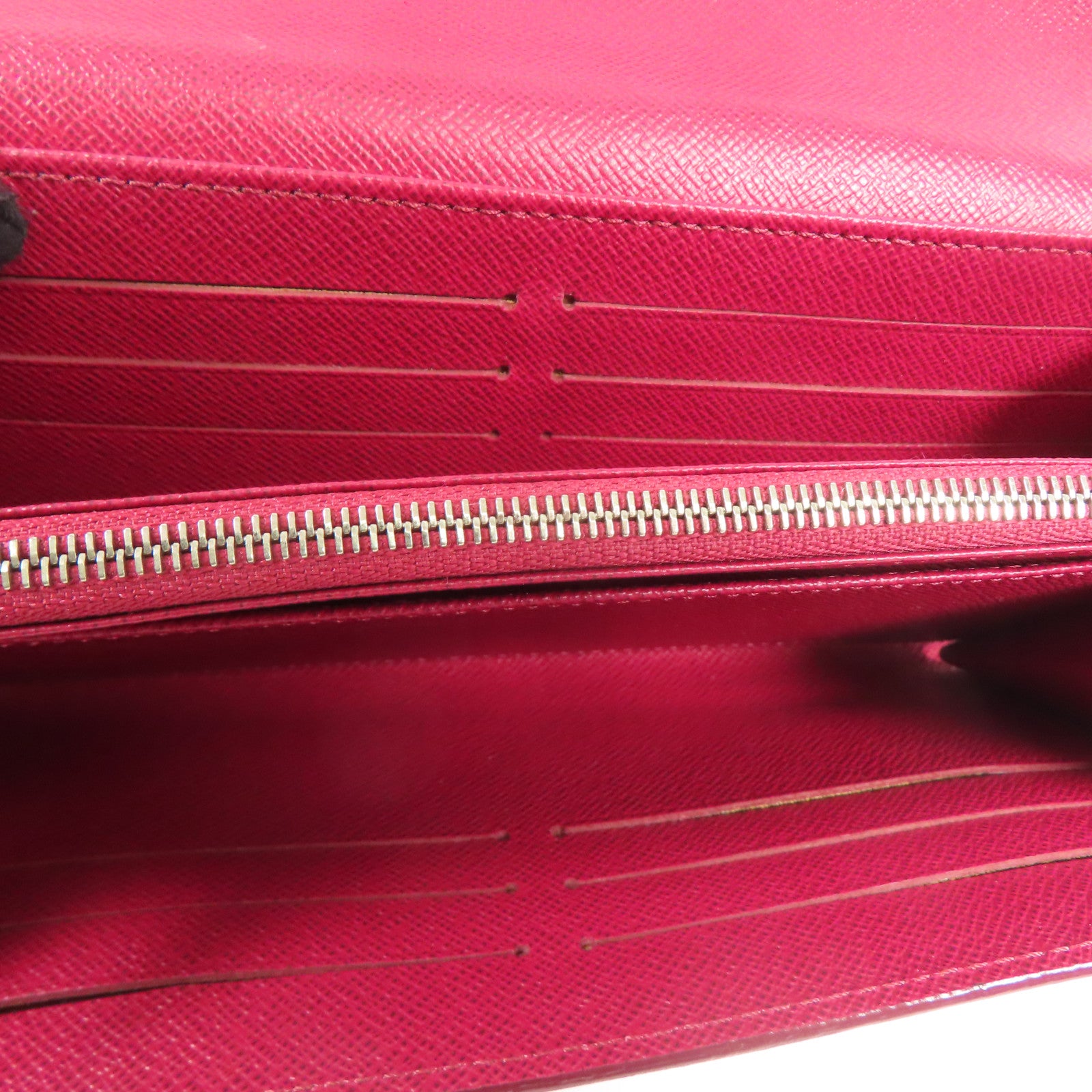 LOUIS VUITTON LV SHW Long Wallet M60580 Epi Leather Red