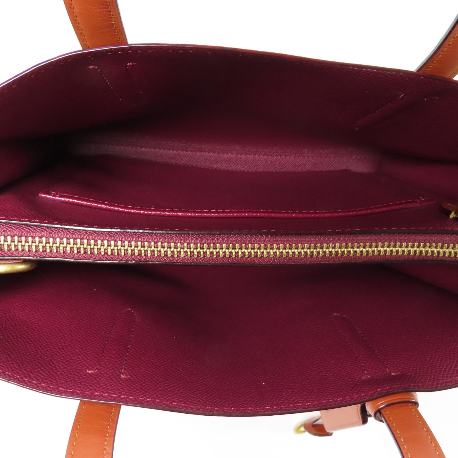 COACH 塗層帆布Shoulder Bag金扣手挽肩背兩用袋